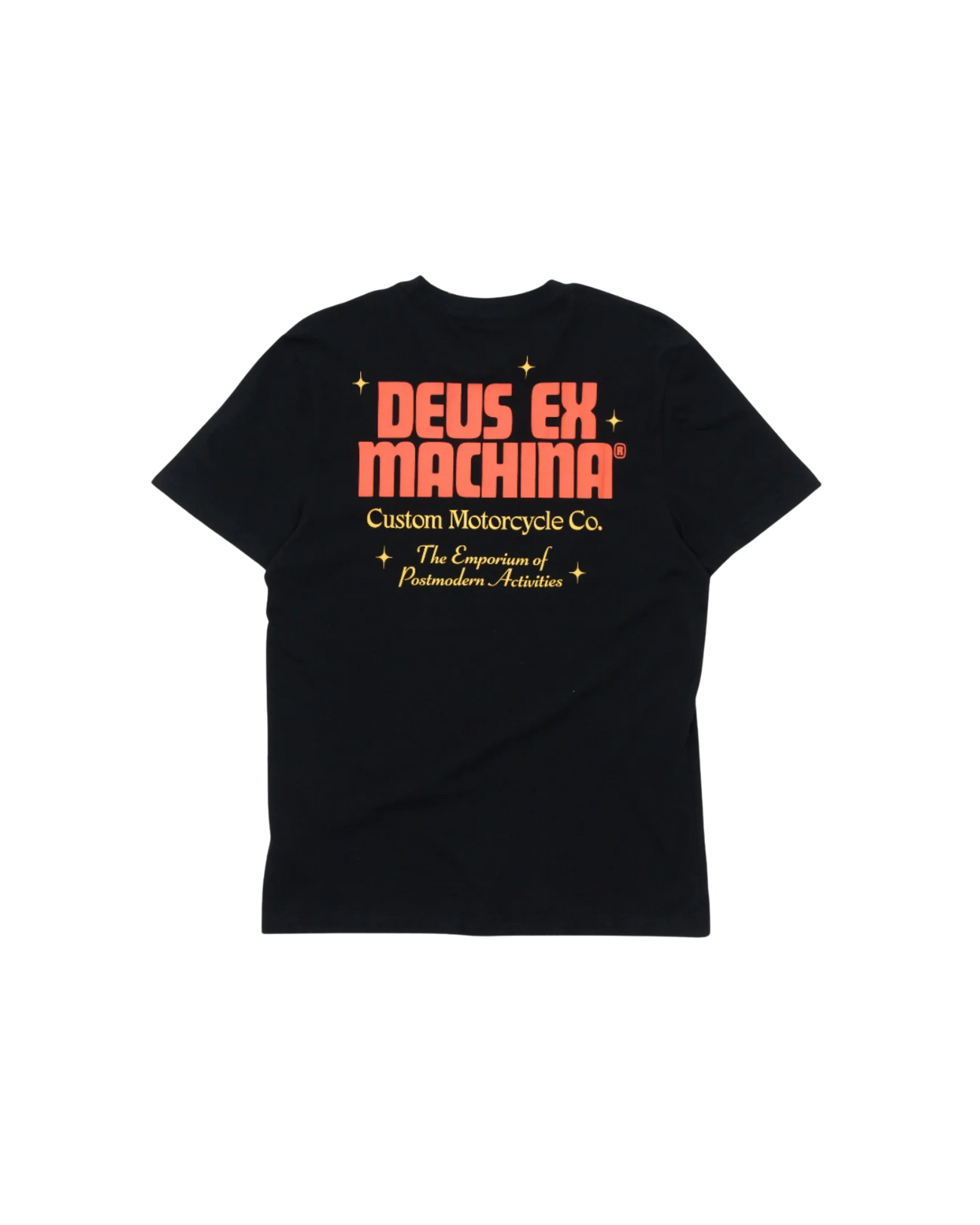 DEUS EX MACHINA DROP DOWN TEE - BLACK