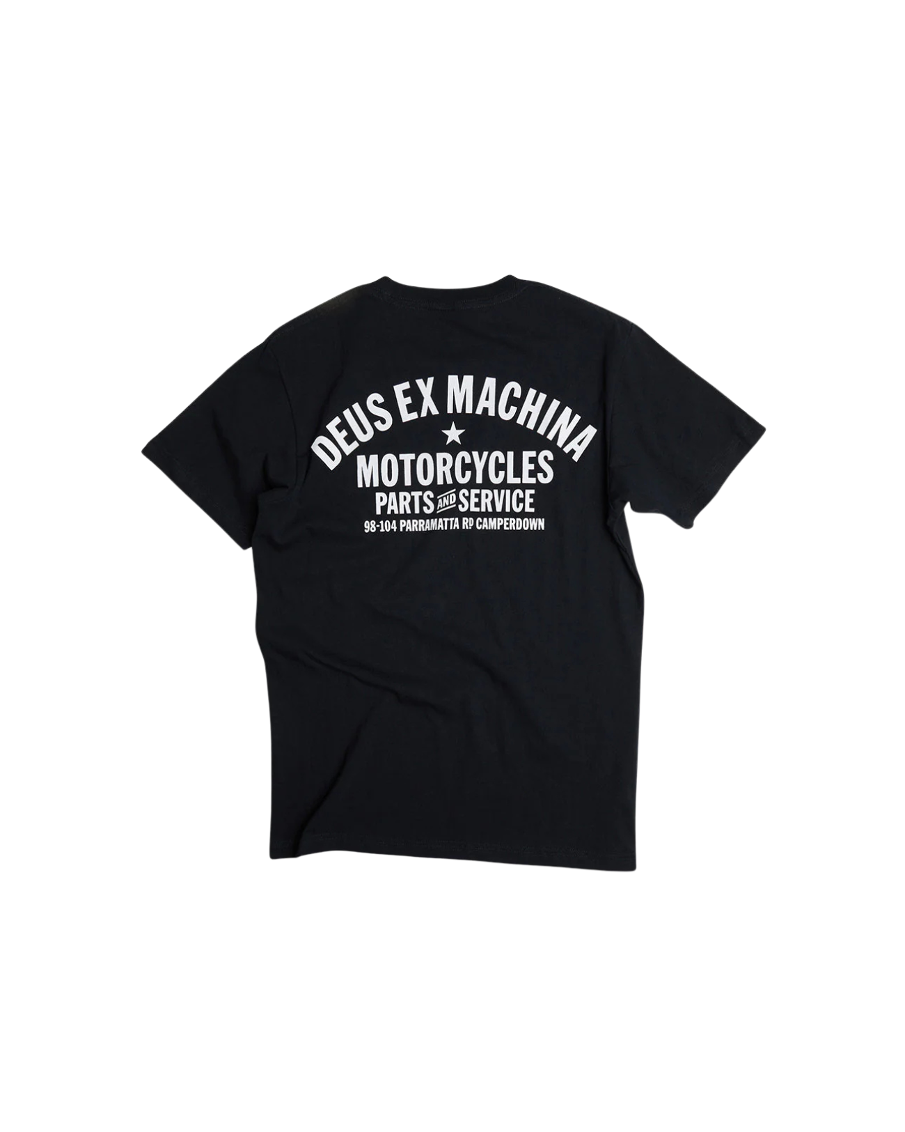 DEUS EX MACHINA CAMPERDOWN ADDRESS - BLACK