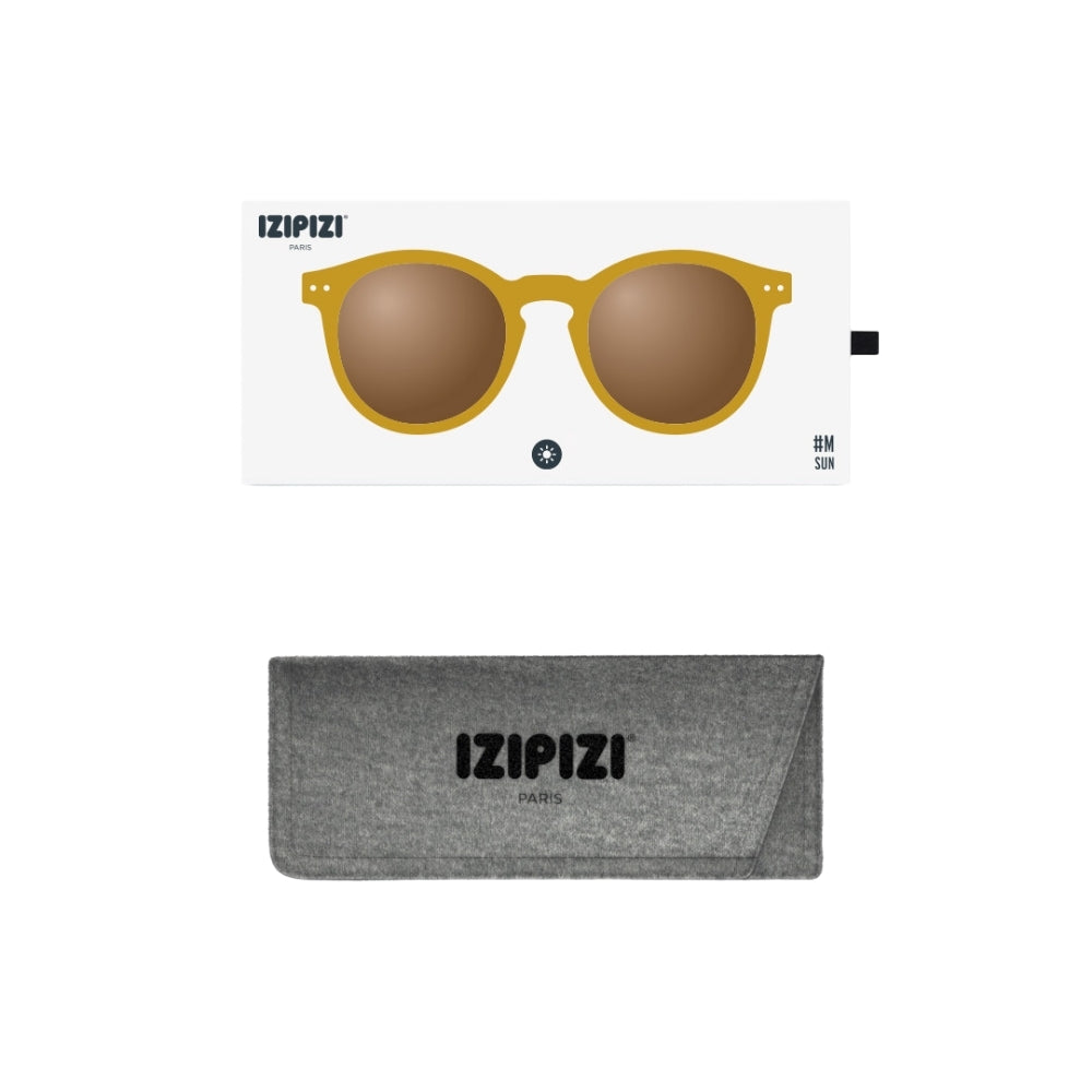 IZIPIZI SUN M GOLDEN GREEN BROWN LENSES - GOLDEN GREEN