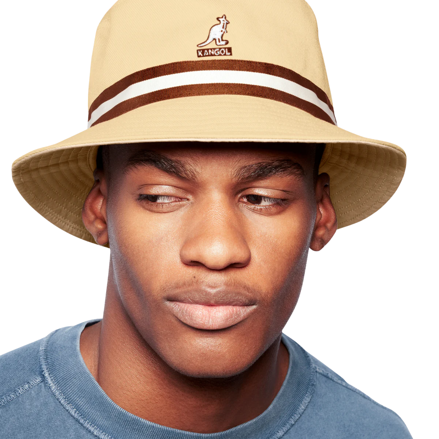 KANGOL STRIPE LAHINCH - BLACK