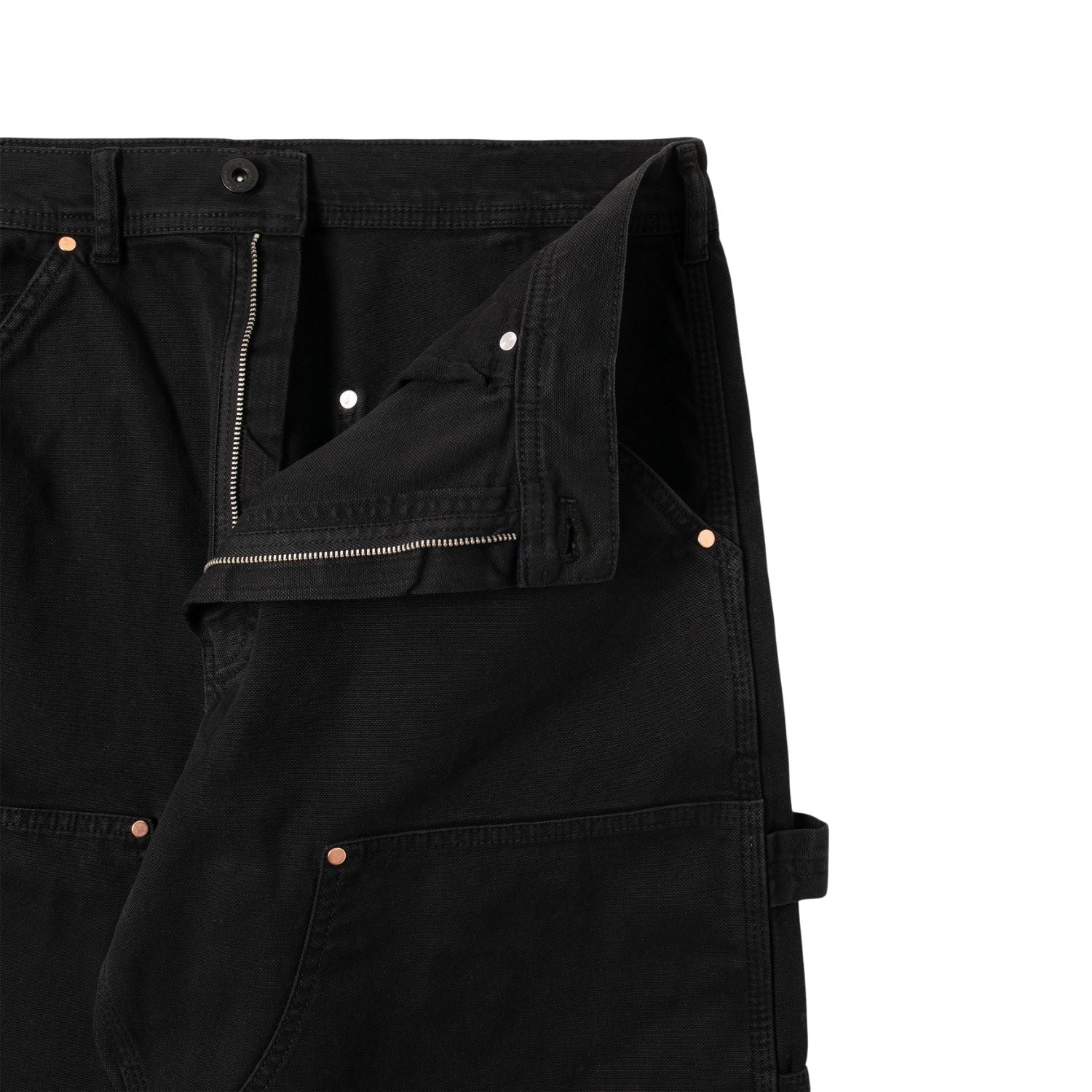 STAN RAY DOUBLE KNEE PANT - WASHED BLACK DUCK