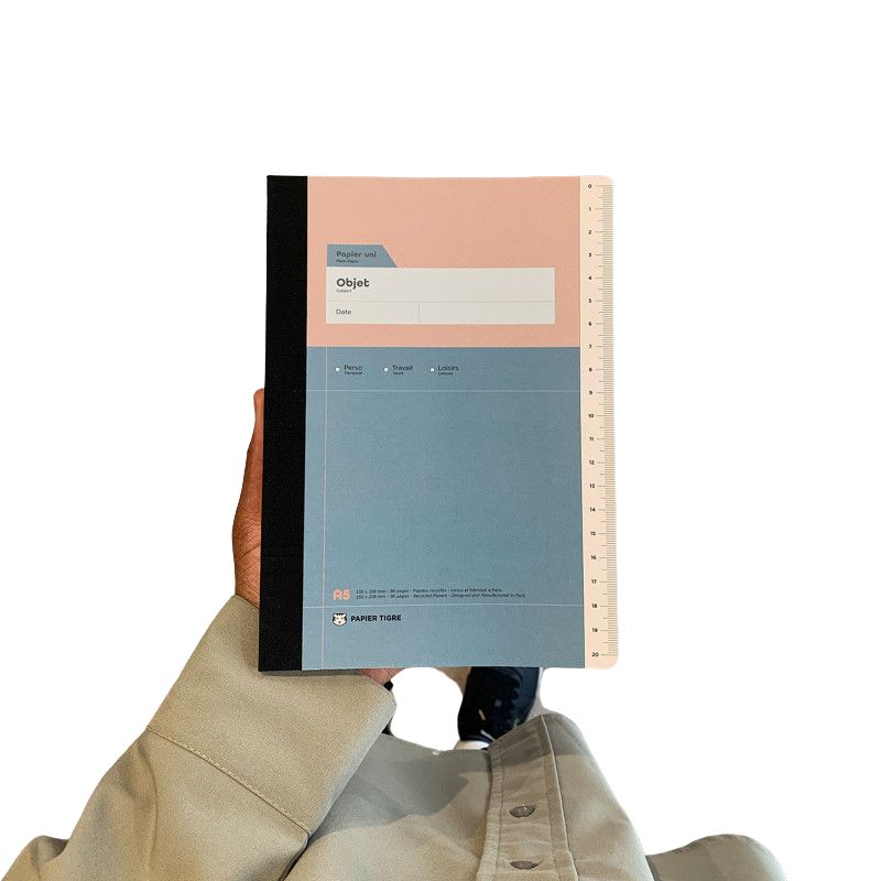PAPIER TIGRE NOTEBOOK A5 - ADMIN PLAIN