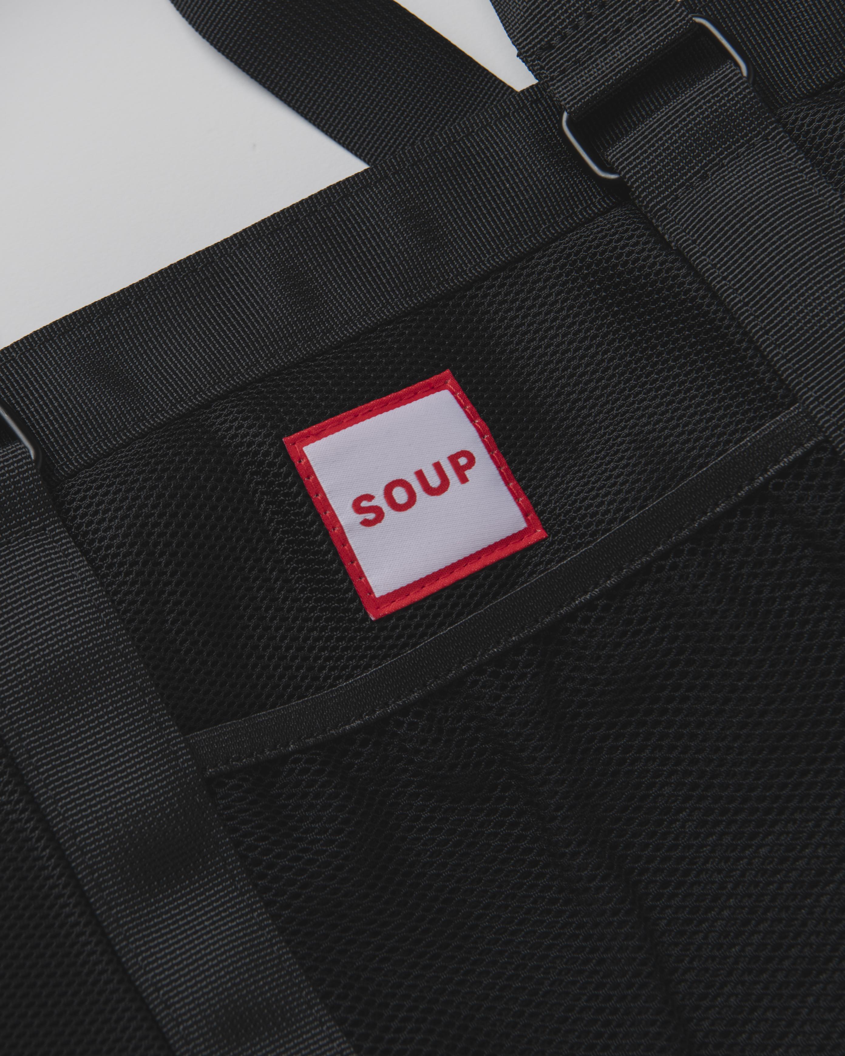 SOUP BARREL CROSSBODY - BLACK