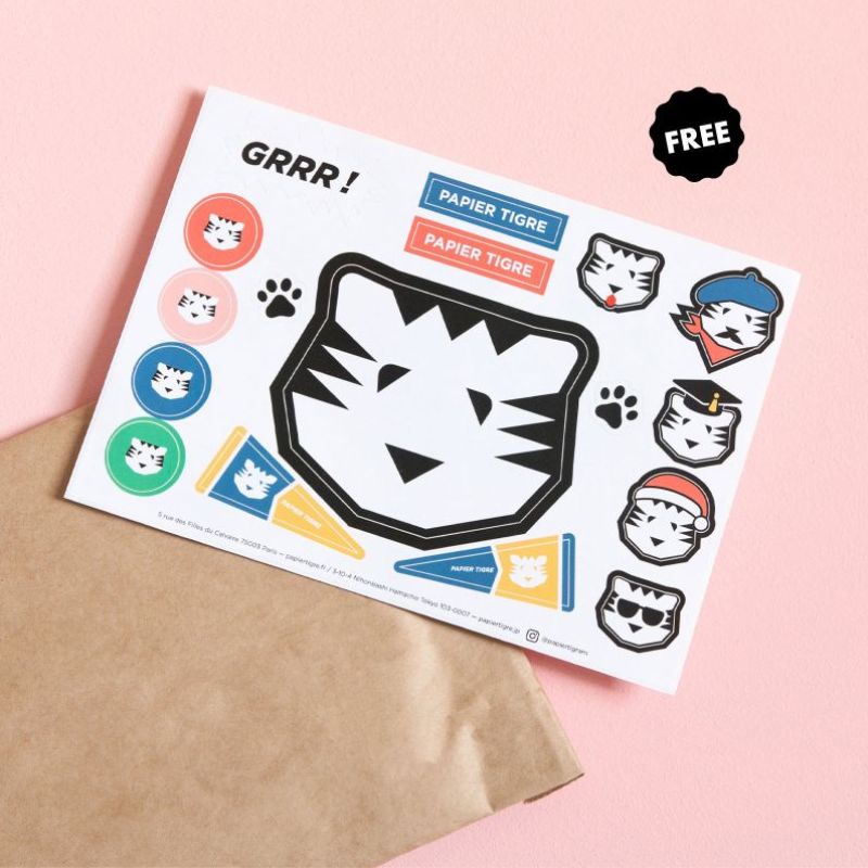 PAPIER TIGRE A5 NOTEBOOK - TOPO