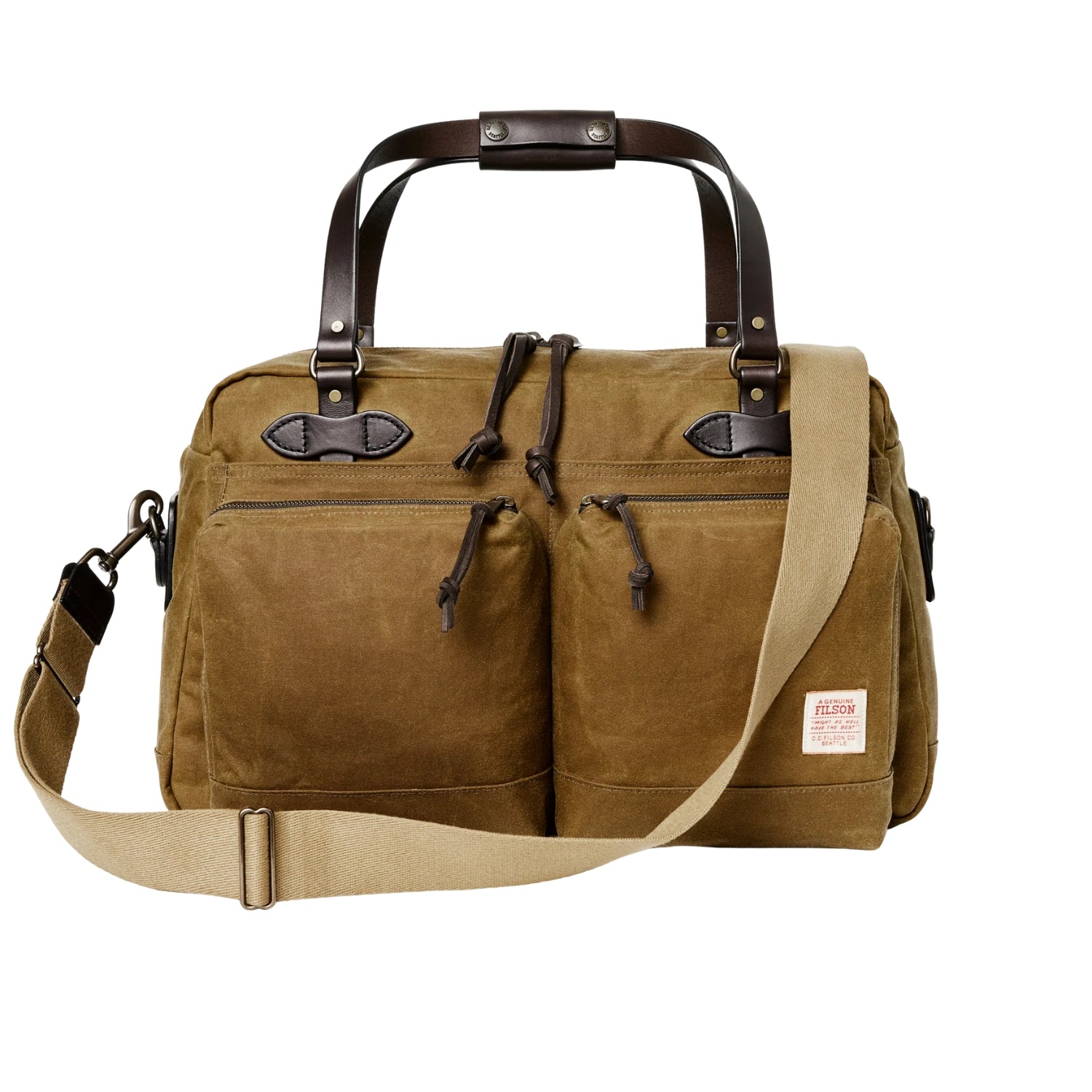 FILSON 48 HOUR DUFFLE - DARK TAN