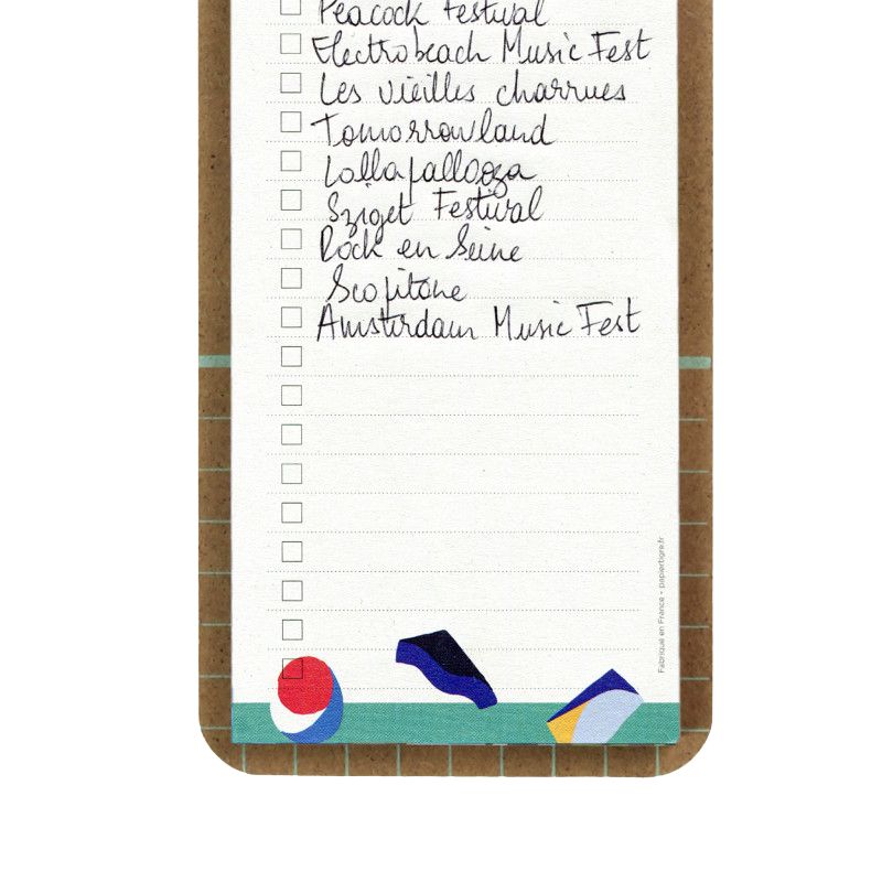 PAPIER TIGRE BALLPOINT PEN - BLUE/BRICK