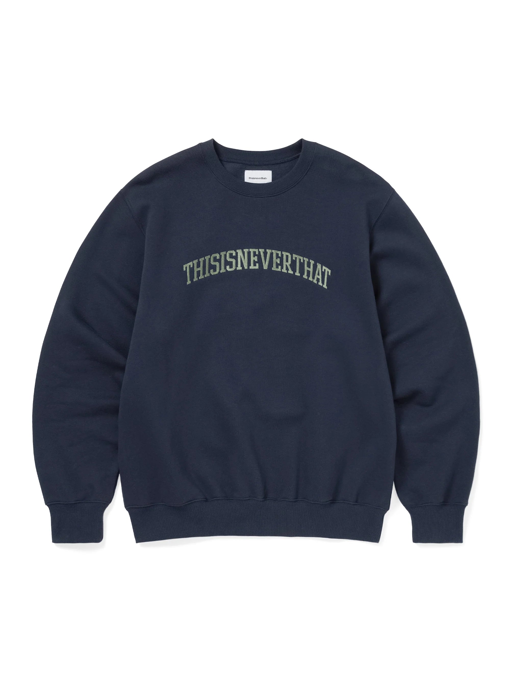 THISISNEVERTHAT ARCH-LOGO CREWNECK - NAVY