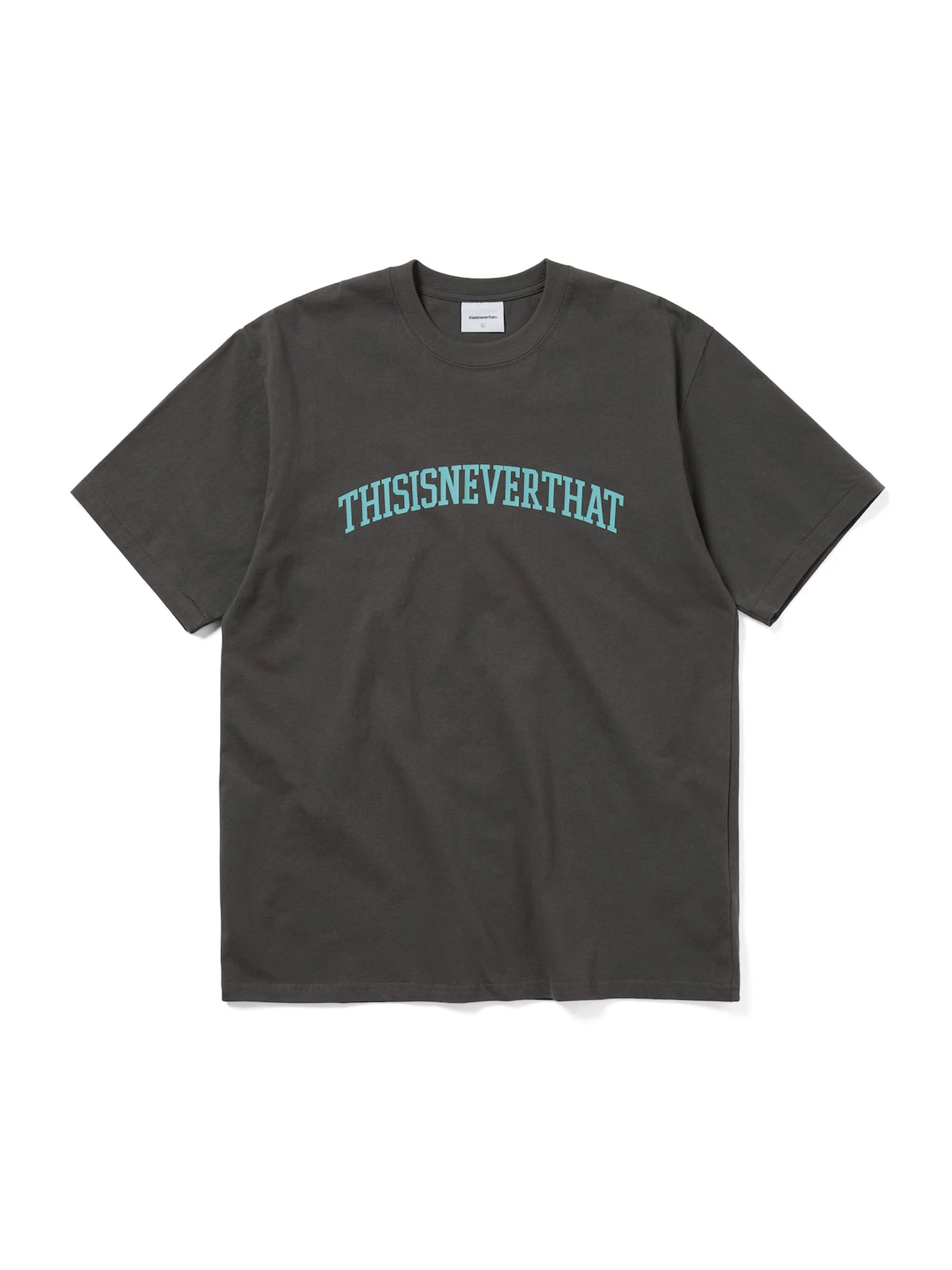 THISISNEVERTHAT ARCH-LOGO TEE - CHARCOAL