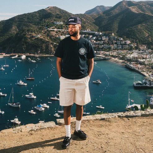 BOGEY BOYS BBGC CHECK T-SHIRT - MIDNIGHT
