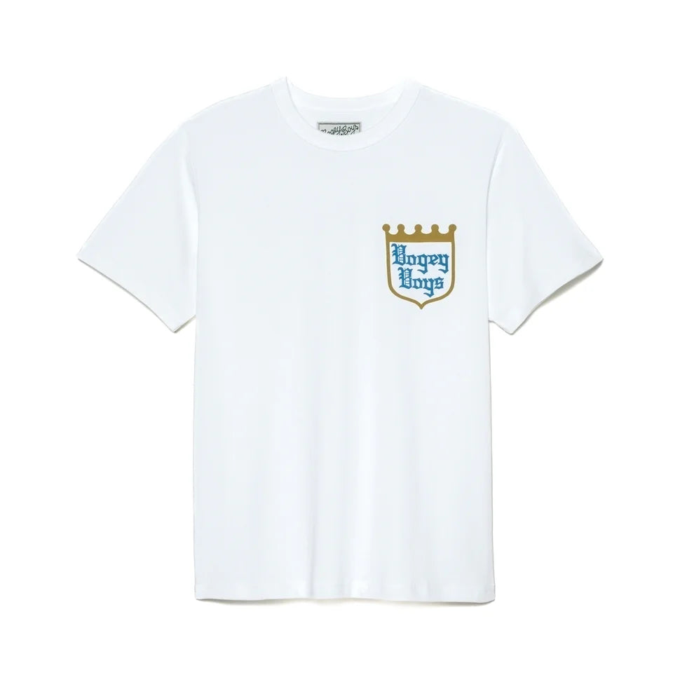 BOGEY BOYS CASTLE T-SHIRT - WHITE