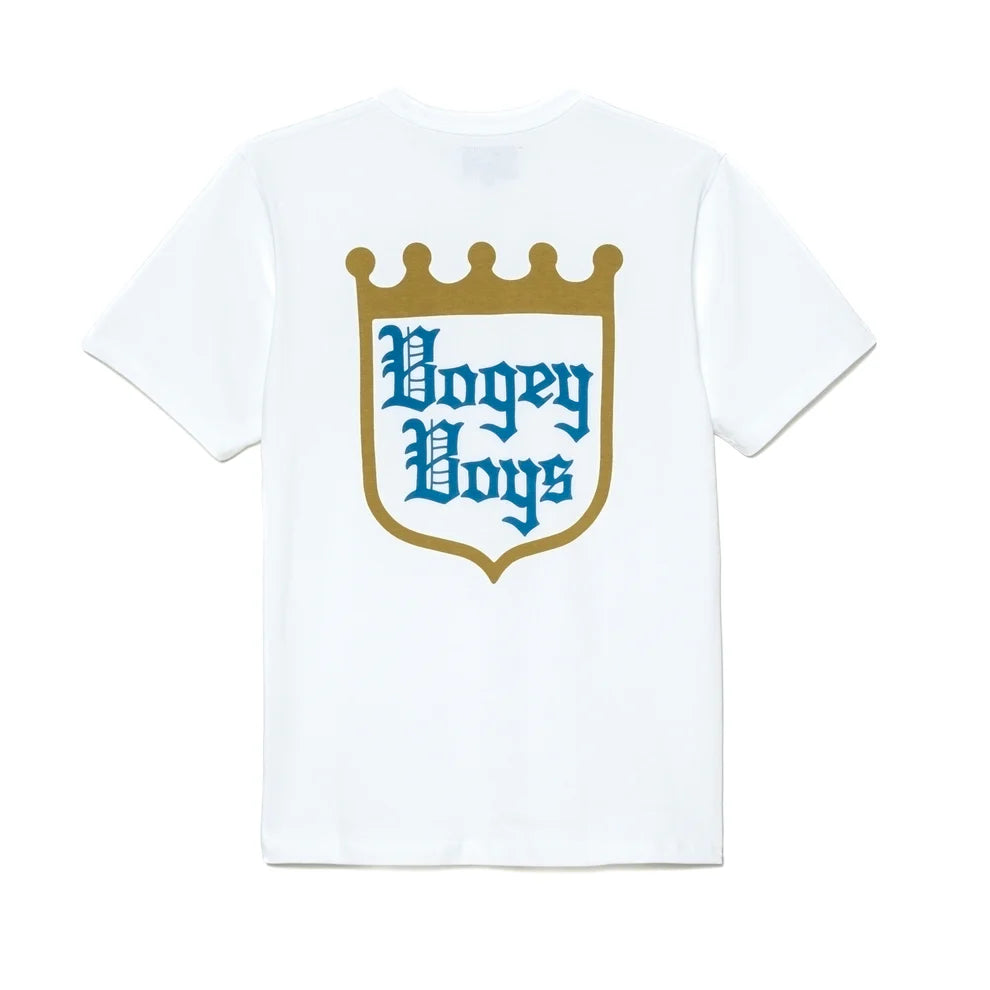 BOGEY BOYS CASTLE T-SHIRT - WHITE