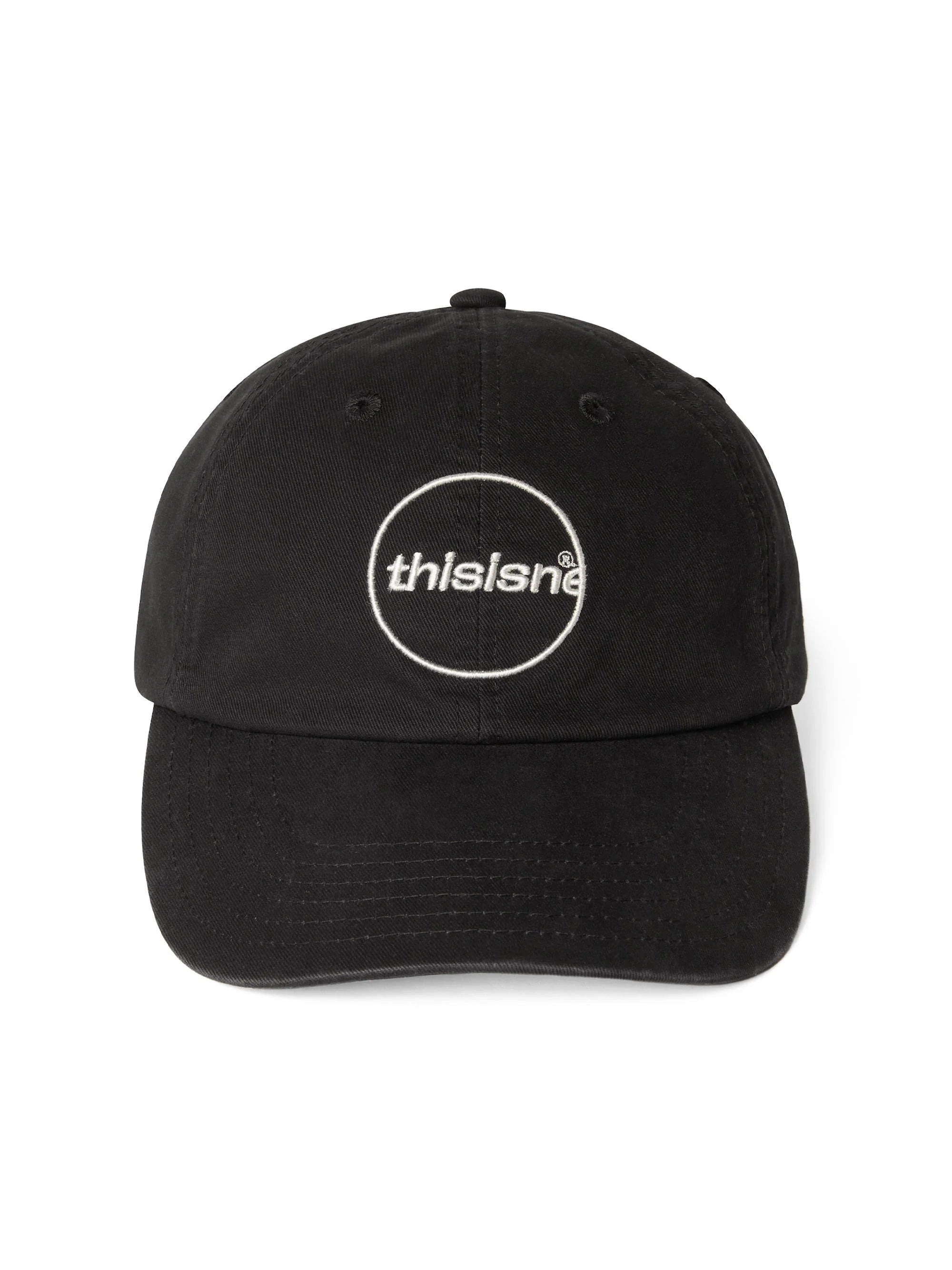 THISISNEVERTHAT C-LOGO CAP - BLACK