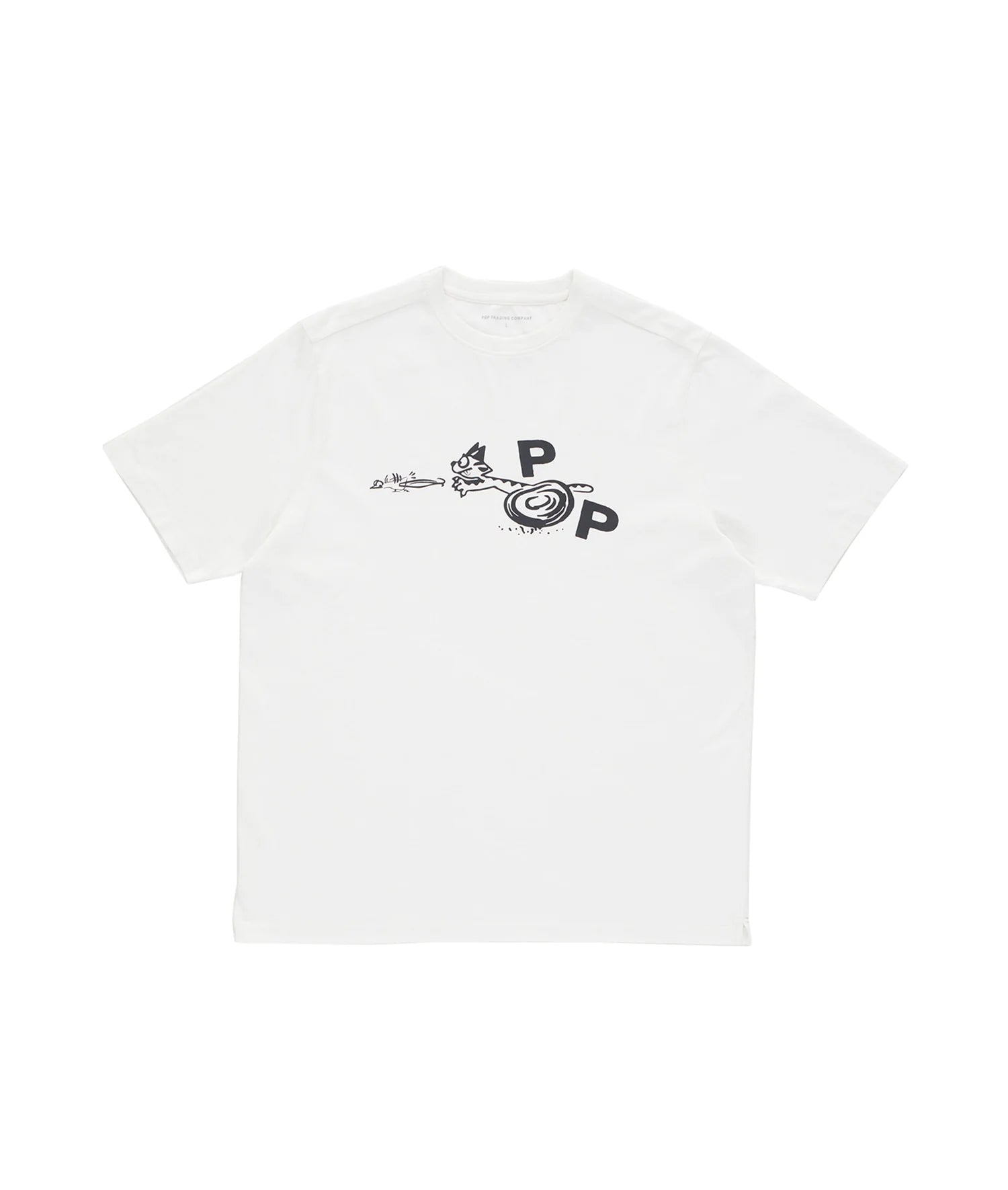POP CATCH T-SHIRT - WHITE