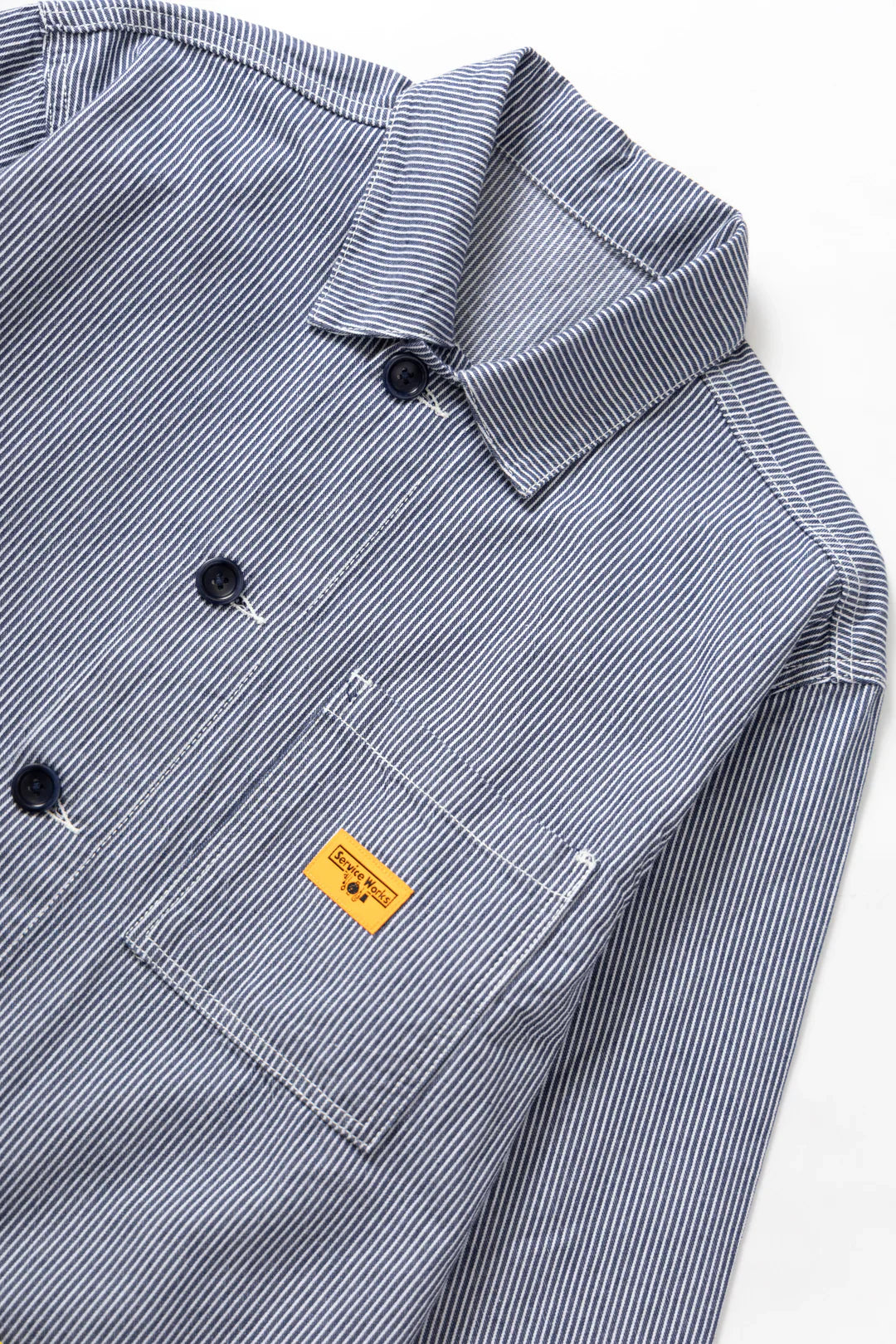 SERVICE WORKS HICKORY CHORE SHIRT - HICKORY