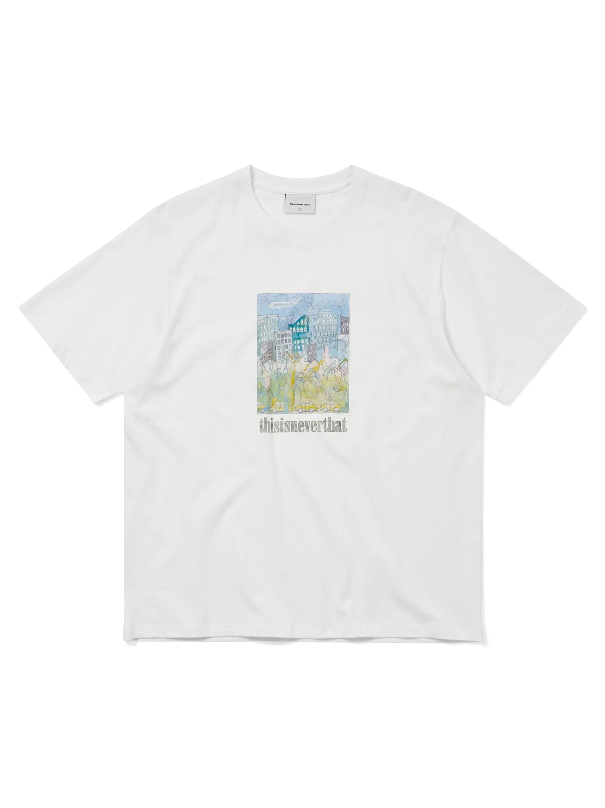 THISISNEVERTHAT CITY & PARK TEE - WHITE