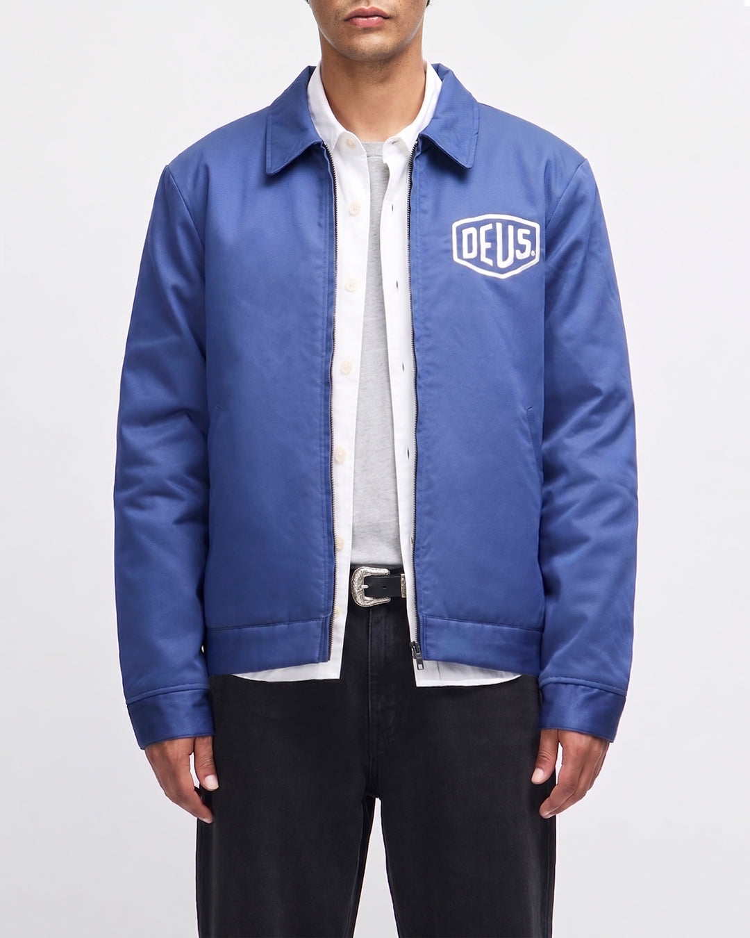 workwear jacket 2 0 mechanic blue|Model