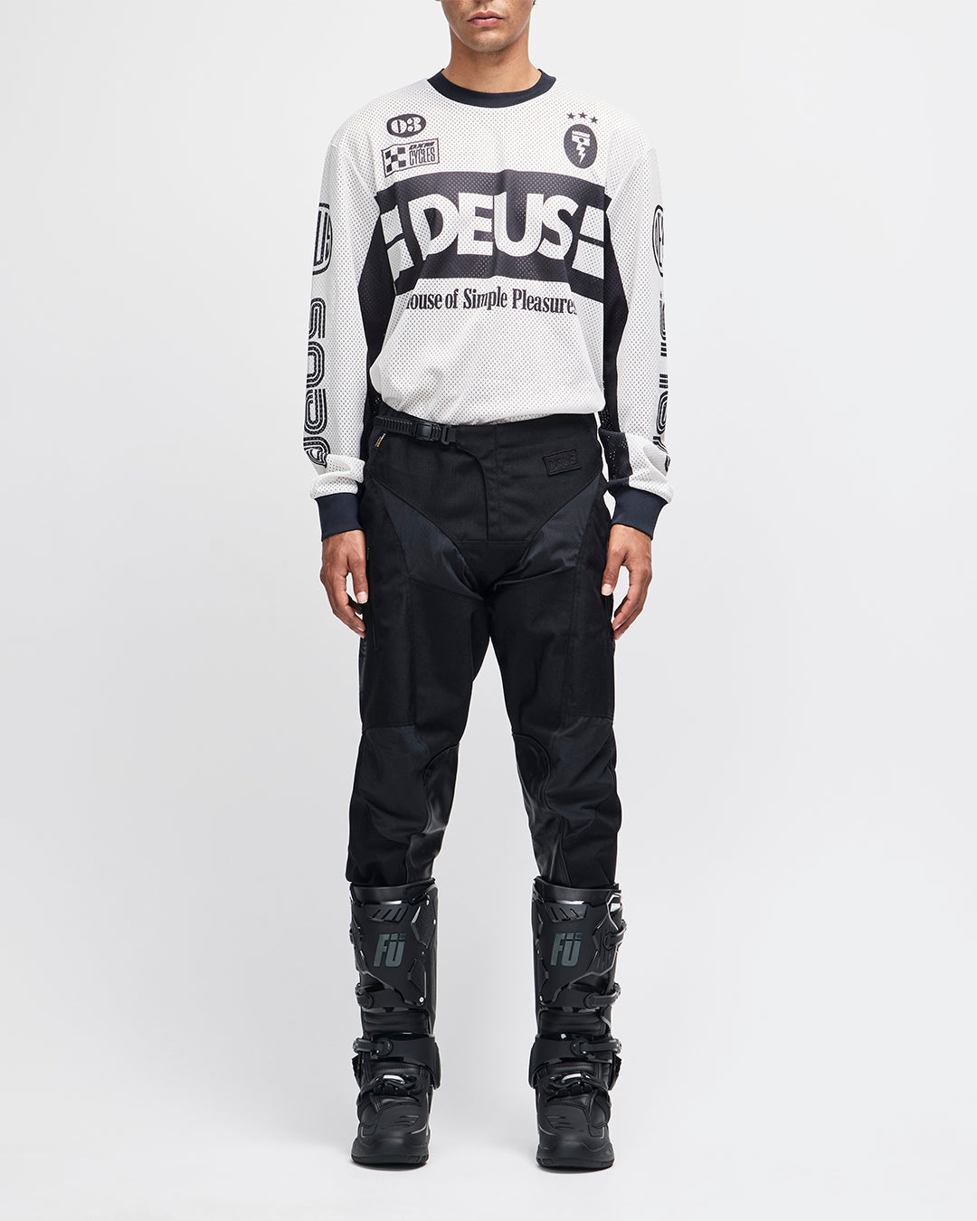DEUS EX MACHINA MOTO OFF ROAD PANT - BLACK