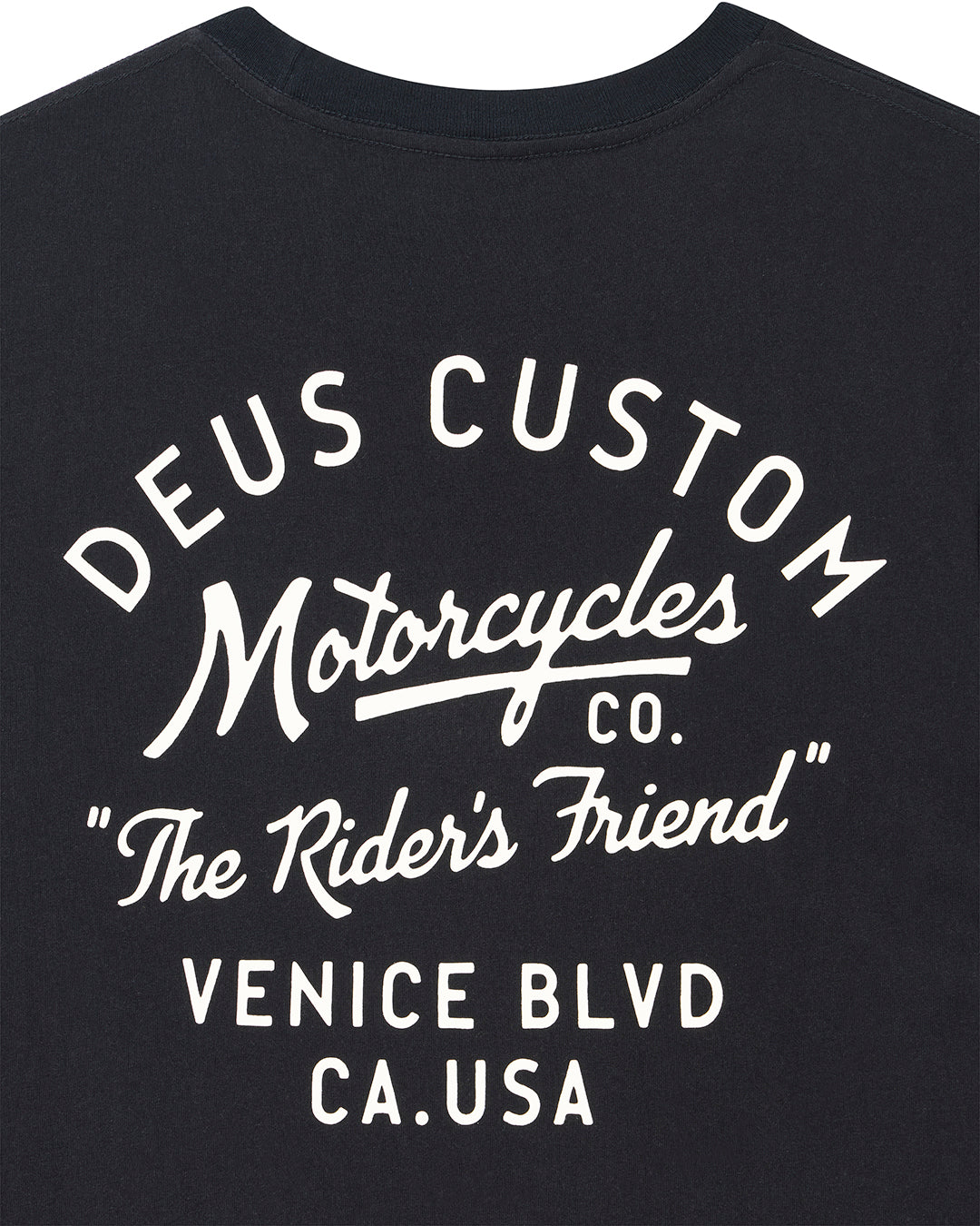 DEUS EX MACHINA Camber Tee - Black