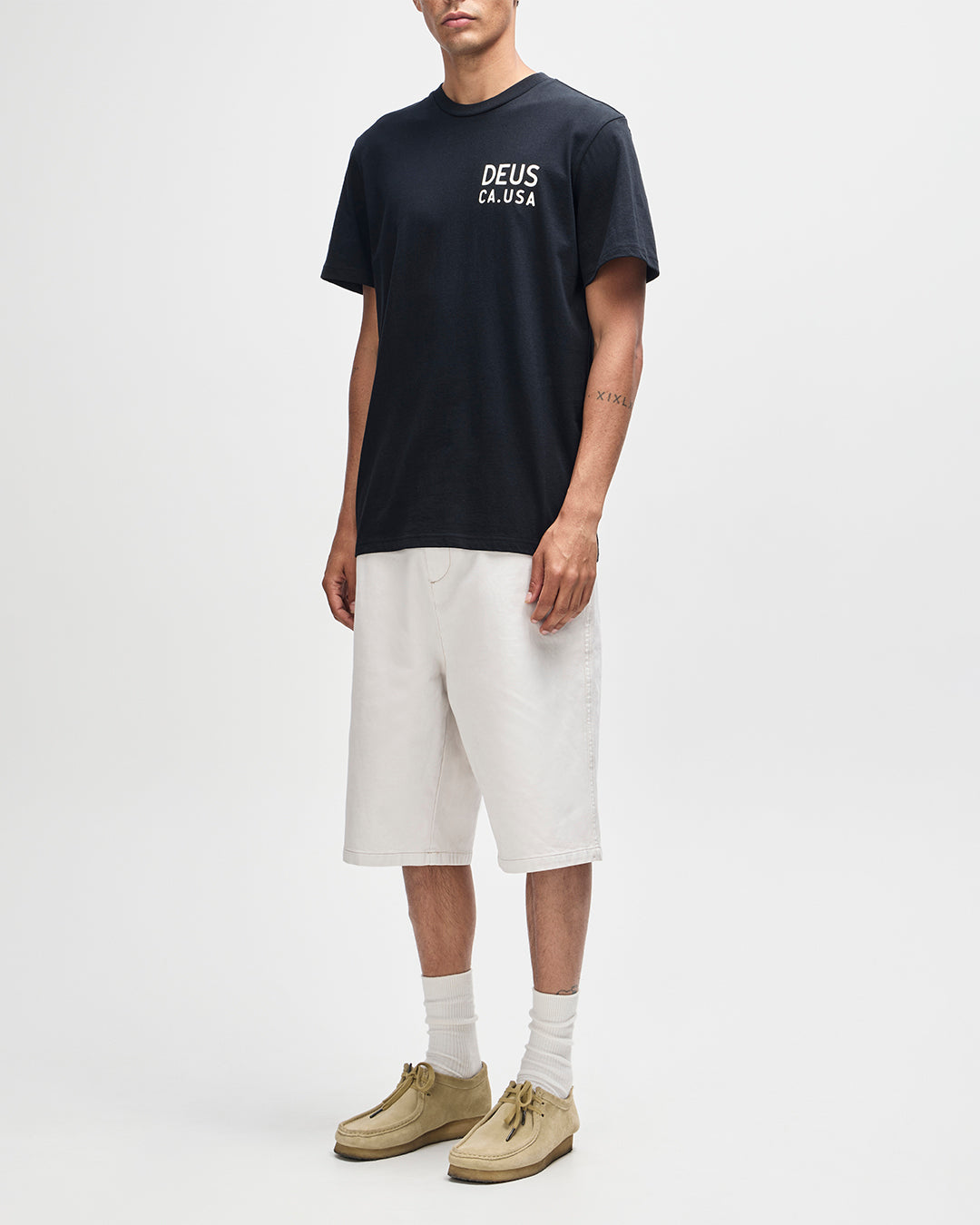 DEUS EX MACHINA Camber Tee - Black