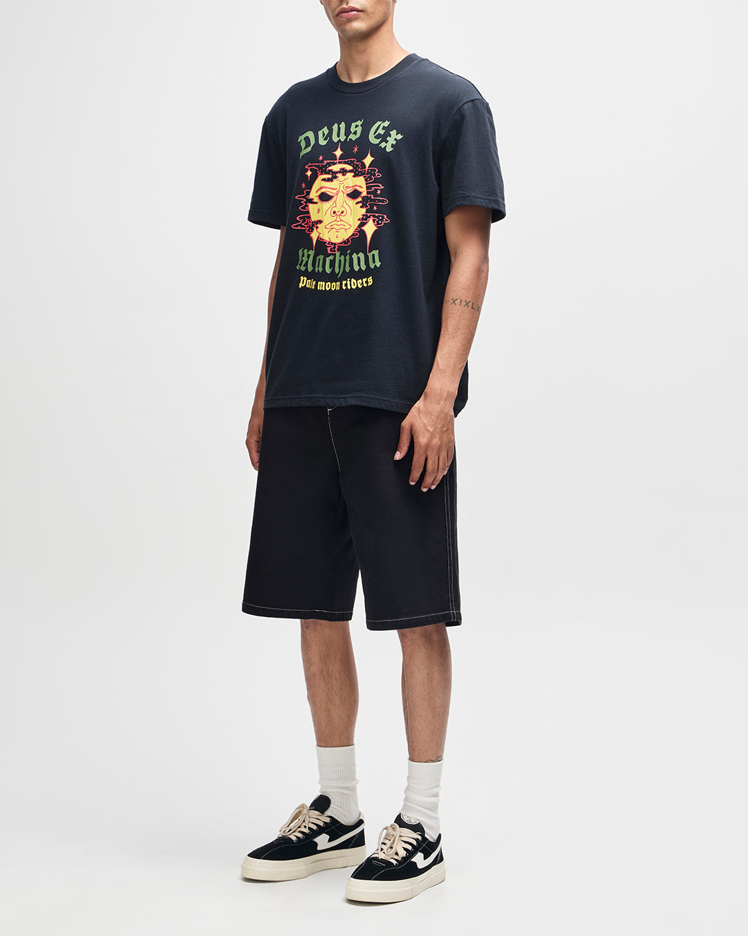 DEUS EX MACHINA Solaris Tee - Black