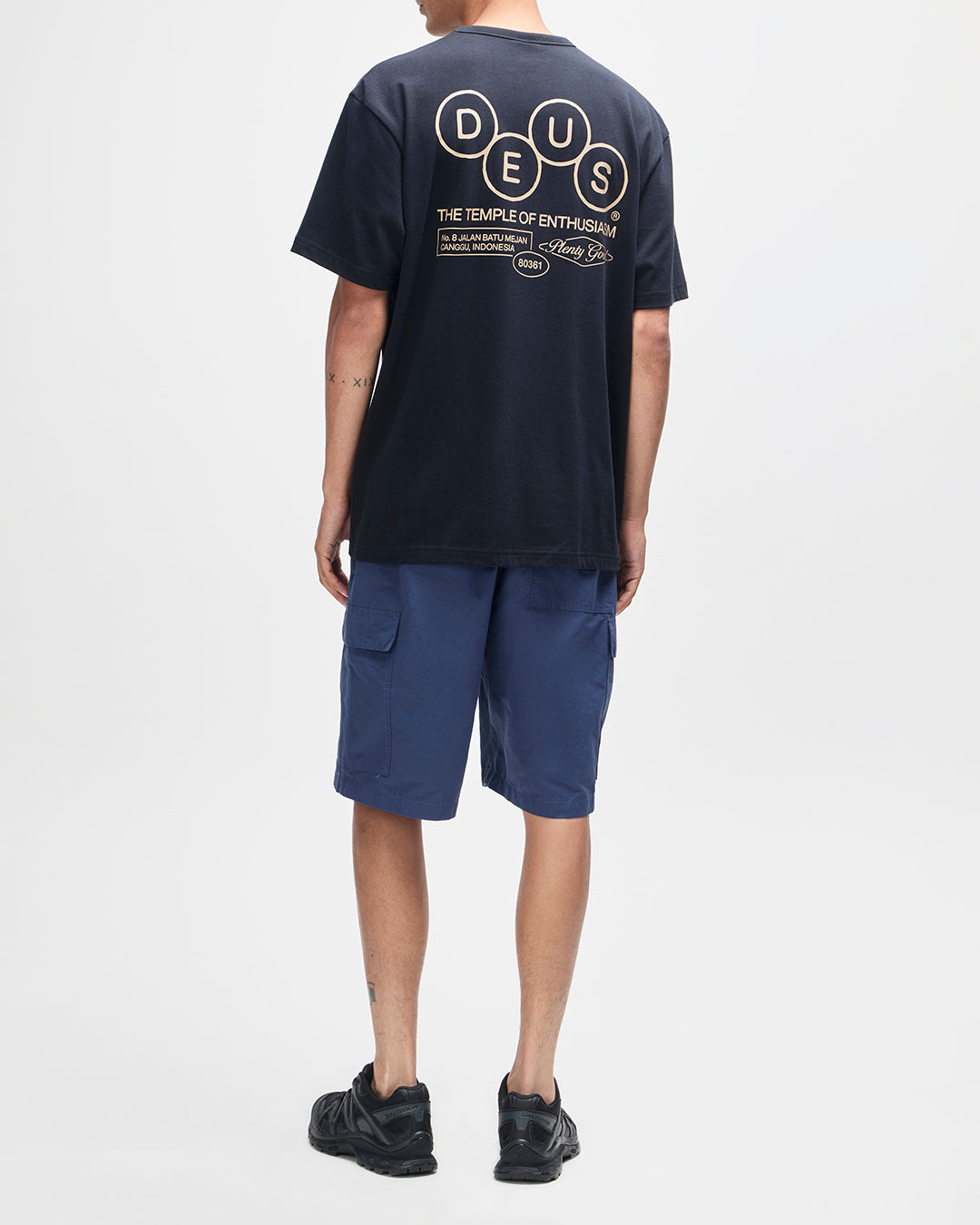 DEUS EX MACHINA Mechanism Tee - Black