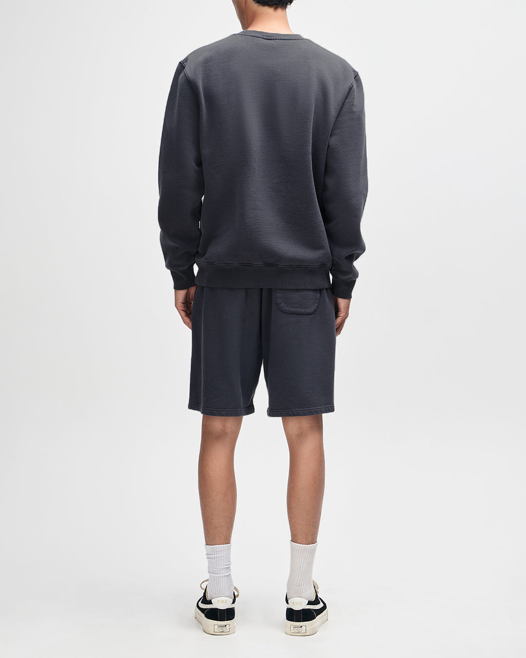 DEUS EX MACHINA Shield Garment Dyed Track Short - Black