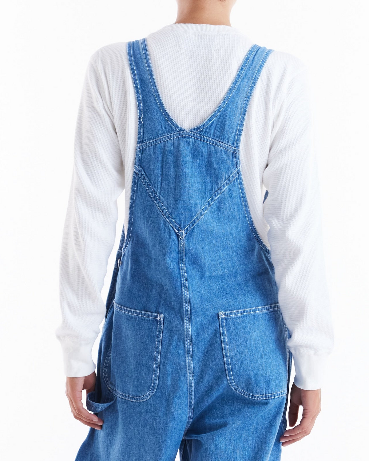 DEUS EX MACHINA HEARTWORK OVERALL - BLEACH STONEWASH