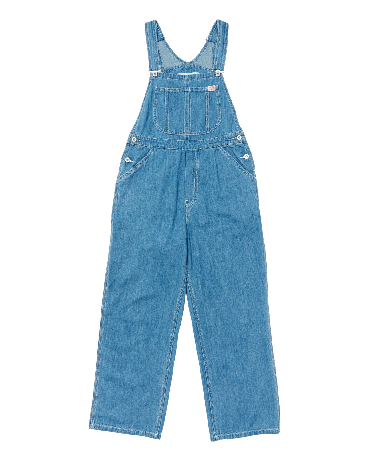 Heartwork Overall - Bleach Stonewash|Flatlay