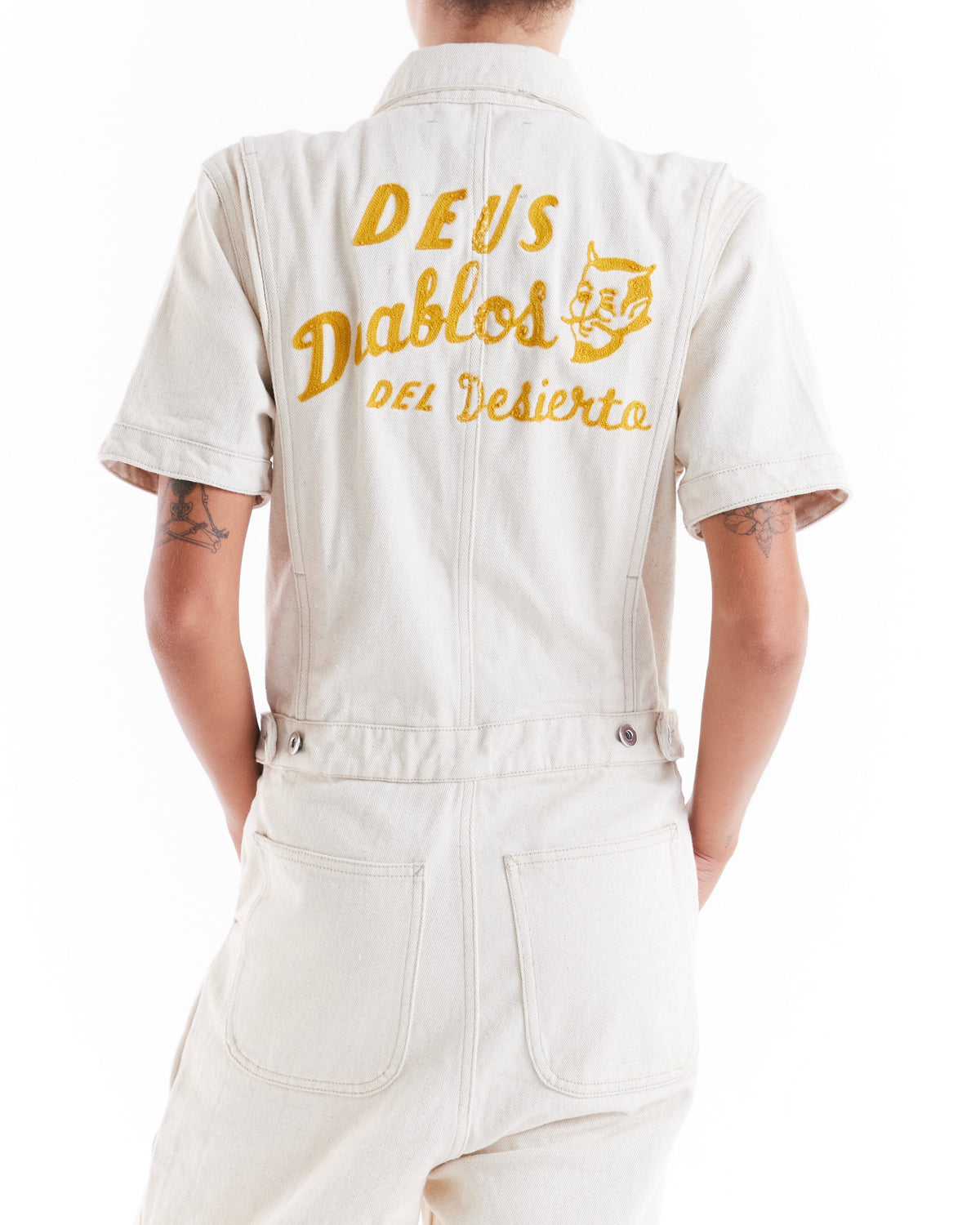 DEUS EX MACHINA ARCHIVAL COVERALL - NATURAL