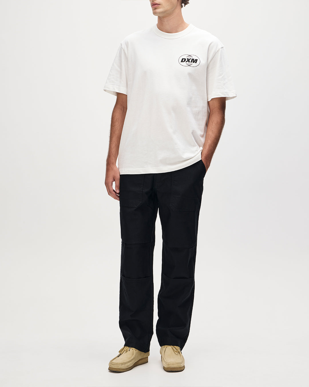 DEUS EX MACHINA COMMITTEE TEE - VINTAGE WHITE