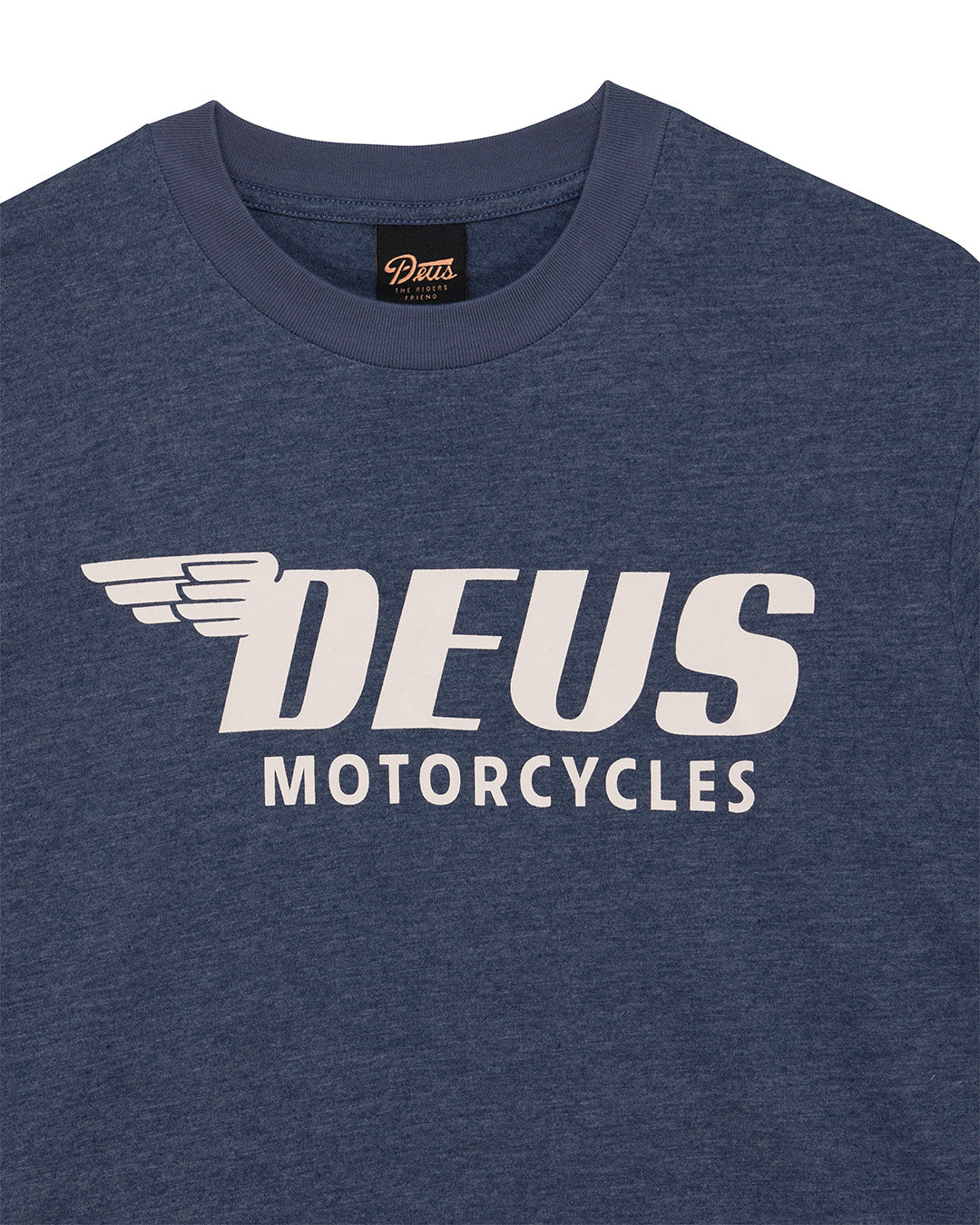 DEUS EX MACHINA PALERMO TEE - CLASSIC BLUE