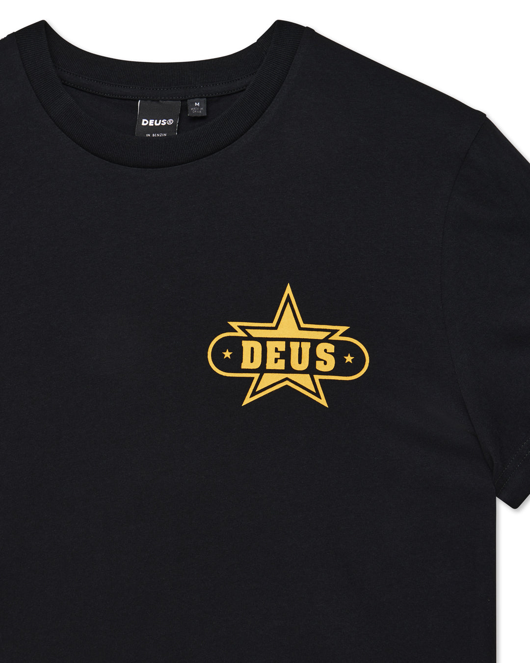 DEUS EX MACHINA GUMSHOE TEE - BLACK