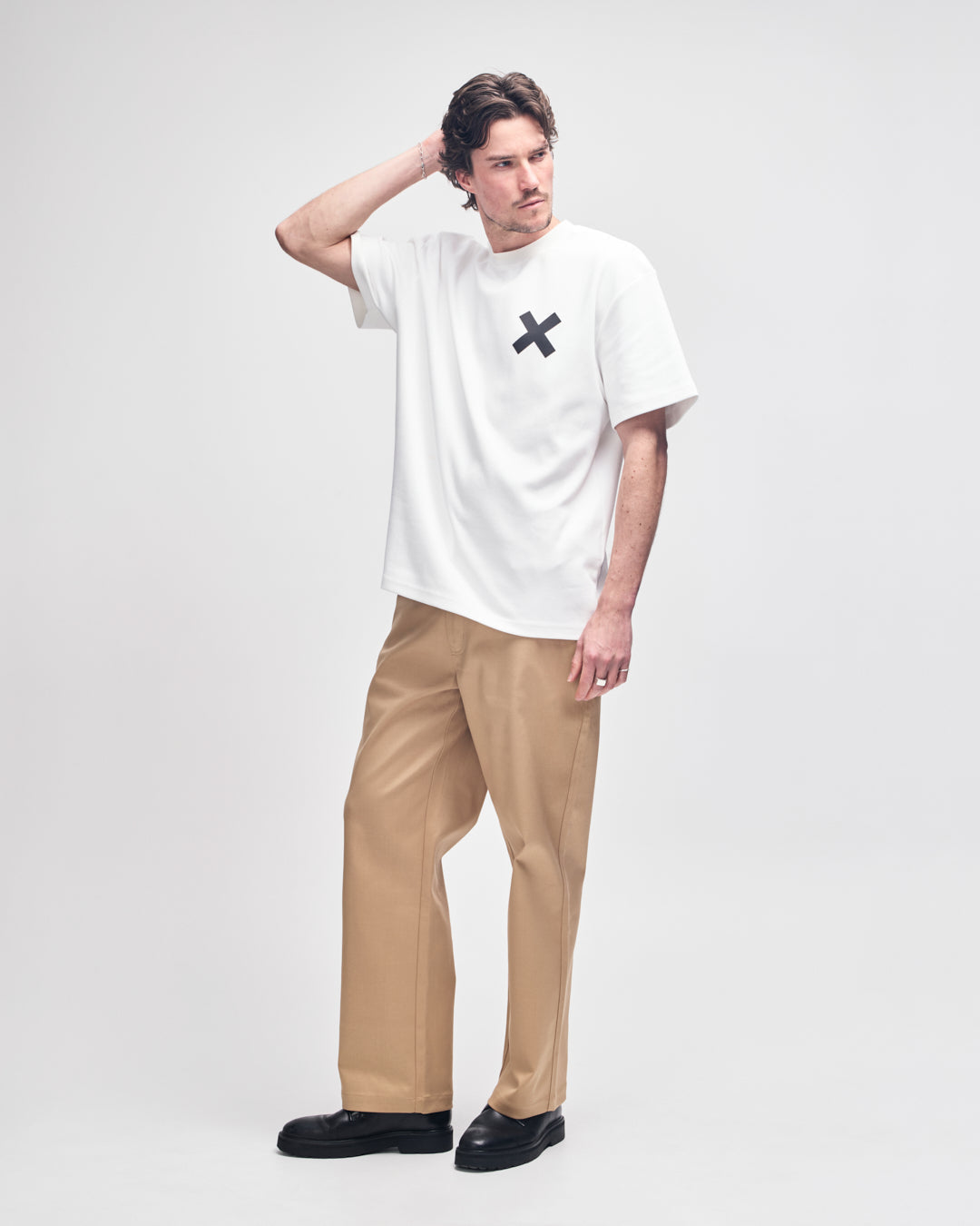 DEUS EX MACHINA Camperdown Address Tee - Vintage White