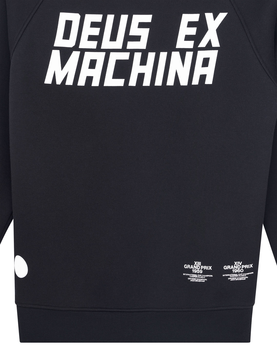 DEUS EX MACHINA YOU CAN BE FIRST HOODIE - BLACK
