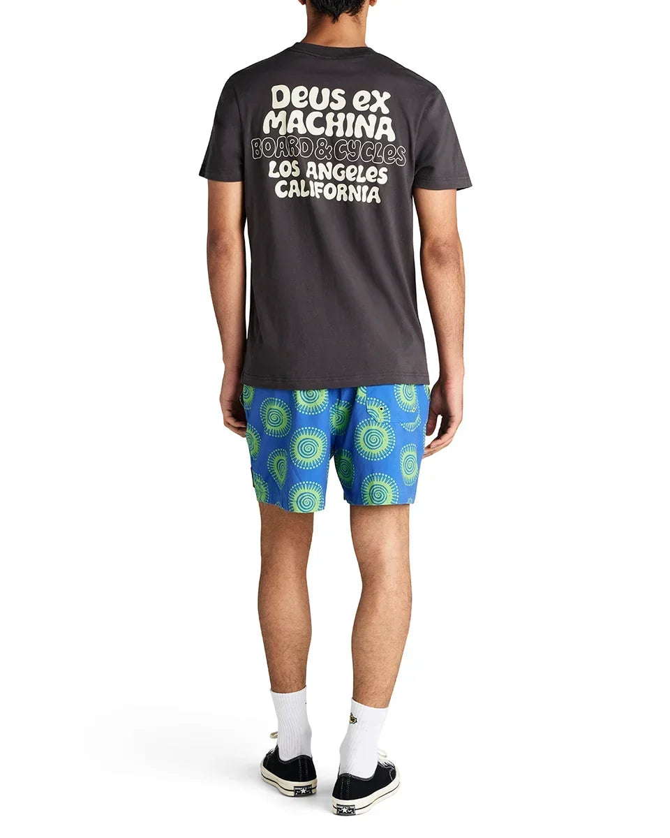 DEUS EX MACHINA PORTAL BOARDSHORT (MESH) BLUE