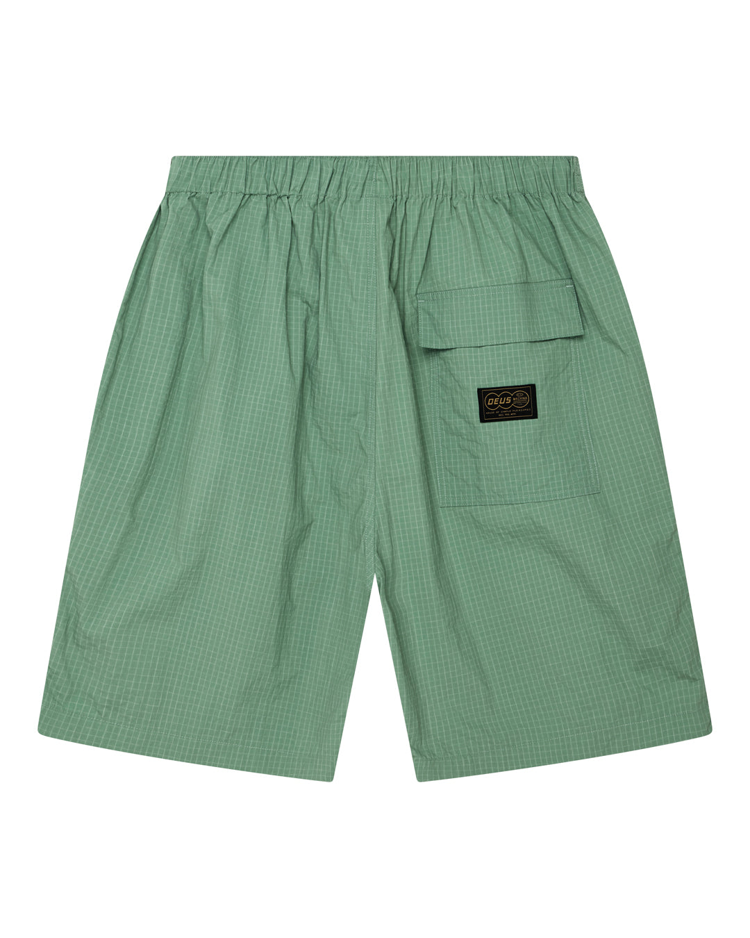 Remi Parachute Short - Shale Green|Flatlay