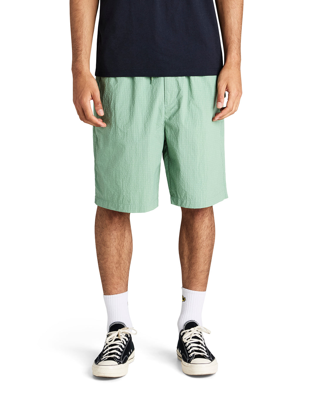 DEUS EX MACHINA Remi Parachute Short - Shale Green