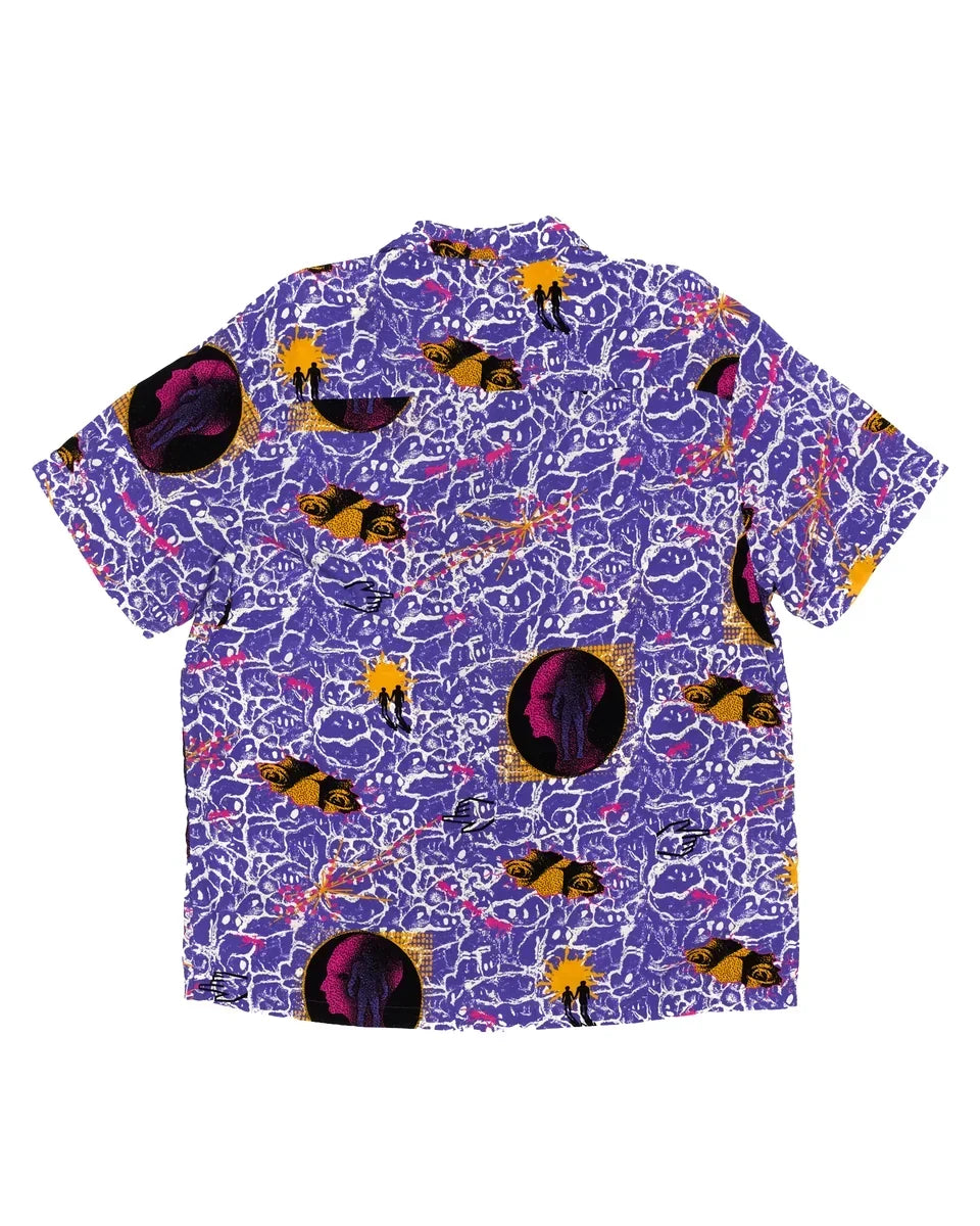 DEUS EX MACHINA FUTURE HISTORY SHIRT VIOLET