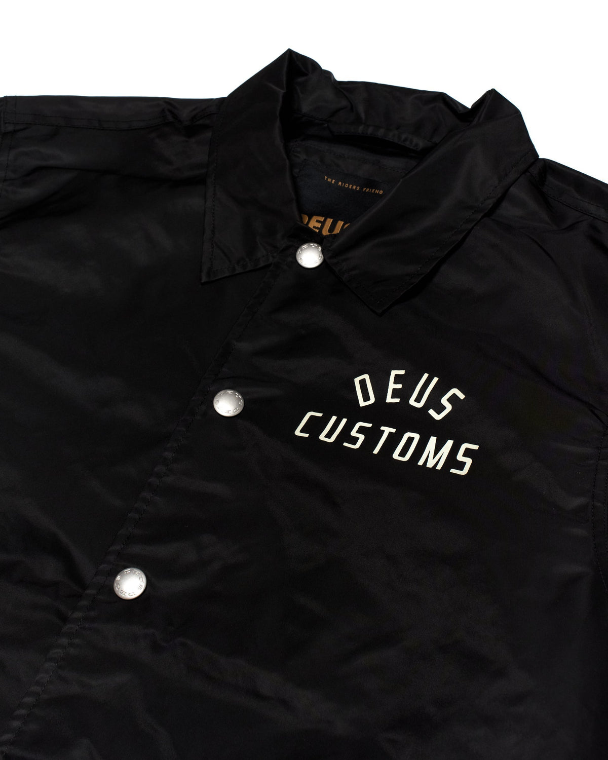 DEUS EX MACHINA ENGINEER NYLON COACH - BLACK