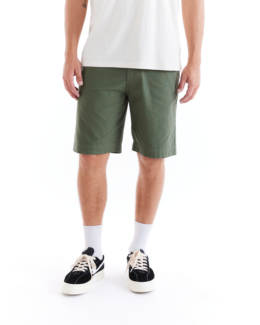 Imperial Poplin Short - Pine|Model