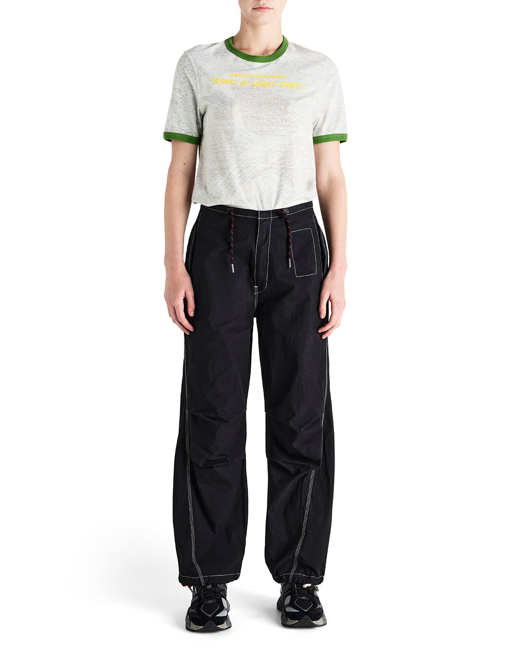 Worlds End Pant - Anthracite|Model