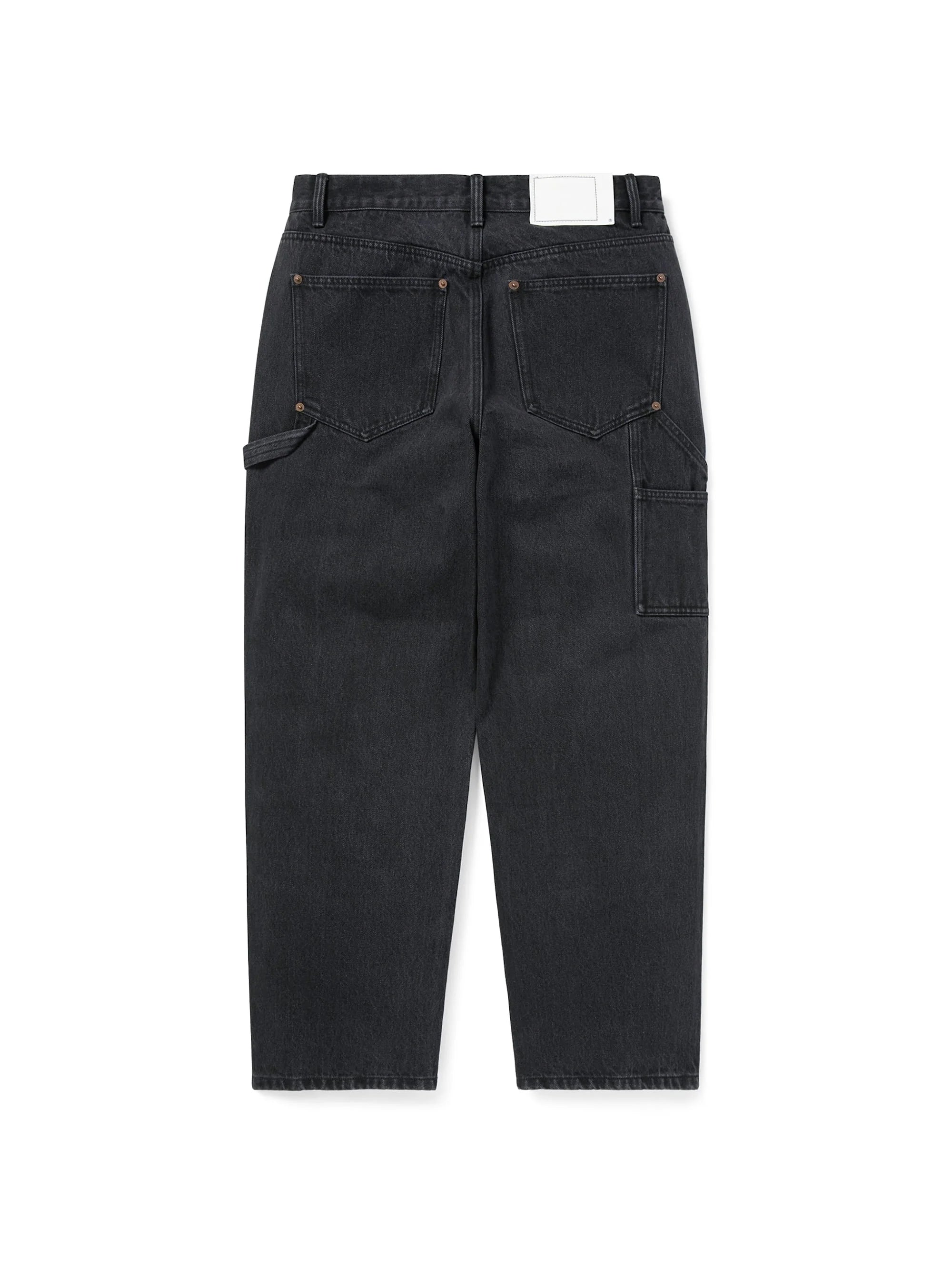 THISISNEVERTHAT - DENIM DOUBLE KNEE PANT - BLACK