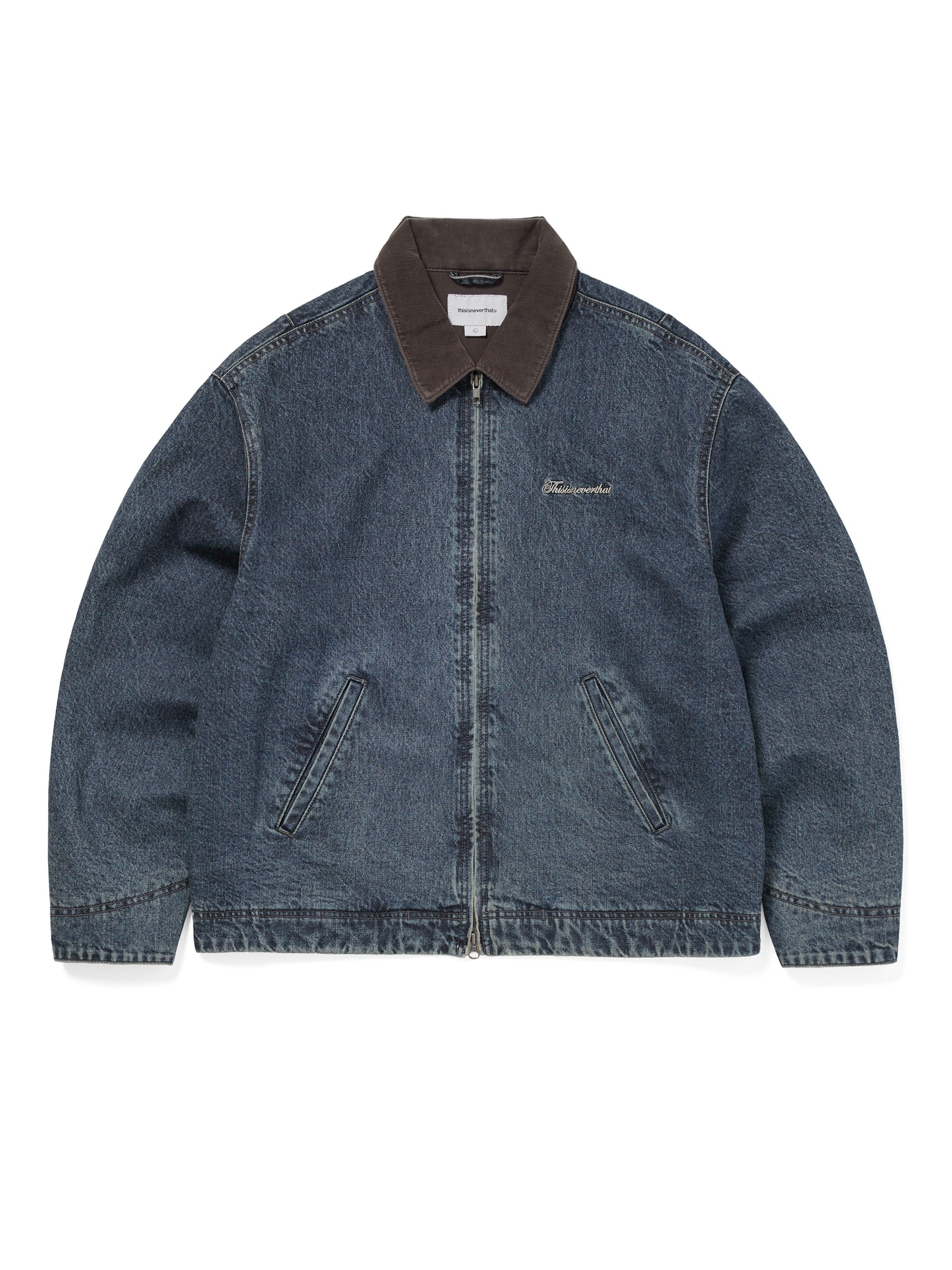 THISISNEVERTHAT - DENIM WORK JACKET - BLUE