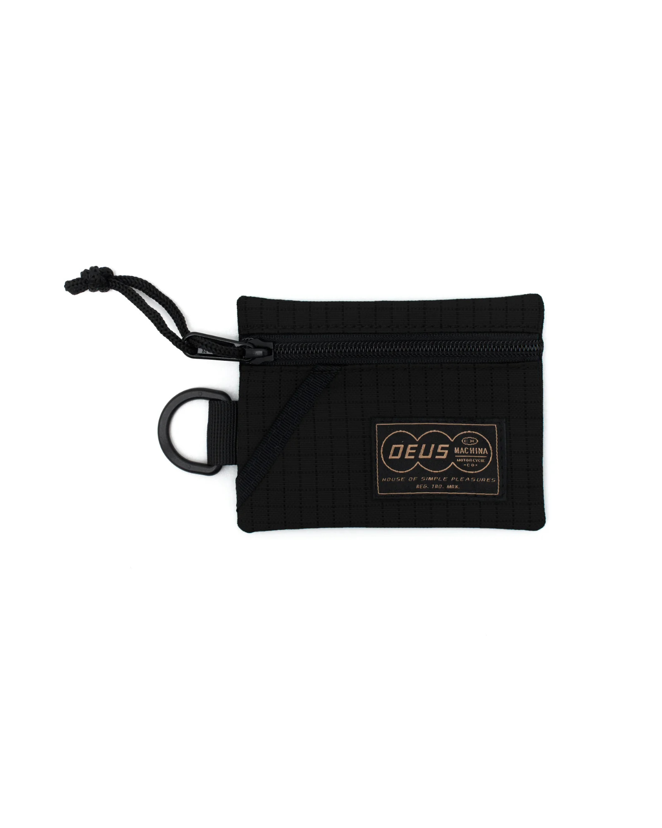 DEUS EX MACHINA SKELTER COIN POUCH - BLACK