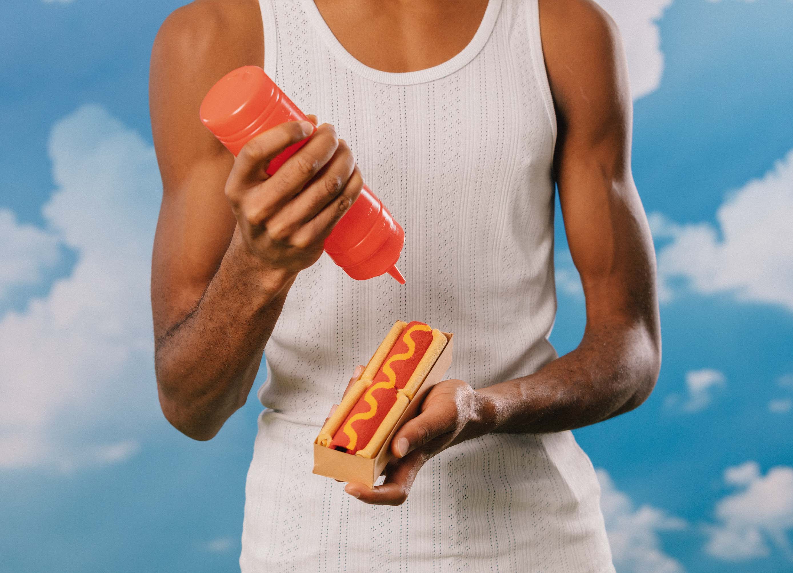 EAT MY SOCKS HOT DOG