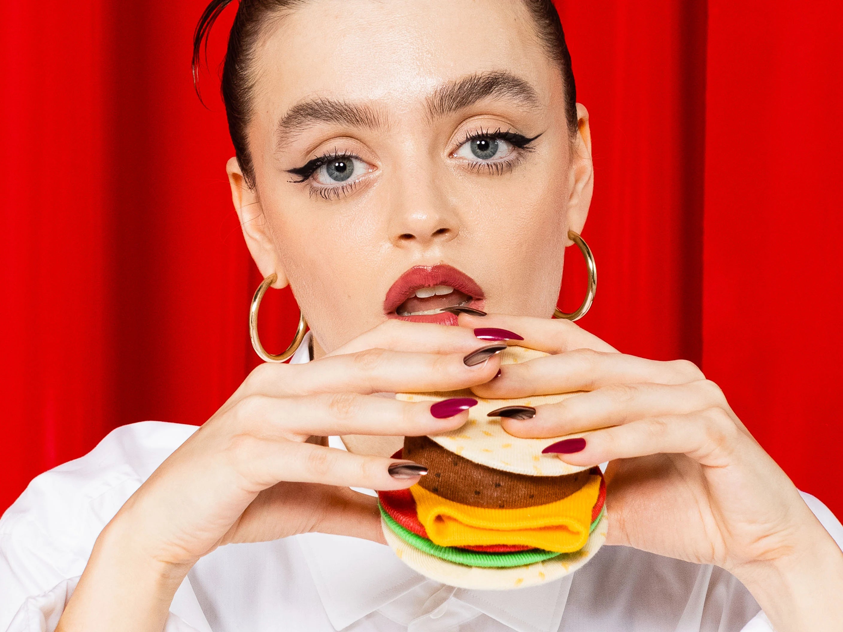 EAT MY SOCKS - CHEESEBURGER
