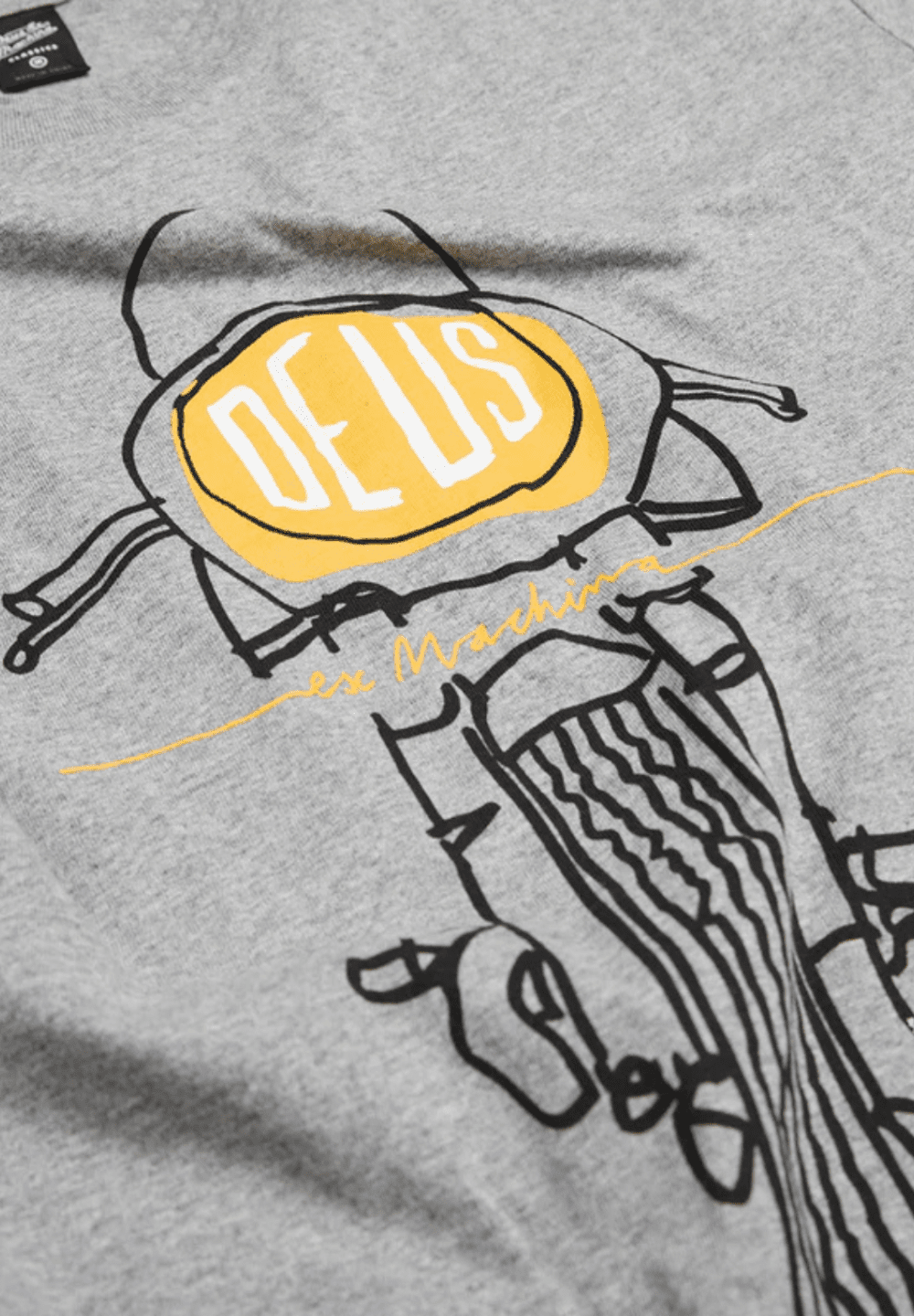 DEUS EX MACHINA FRONTAL MATCHLESS - GREY MARLE