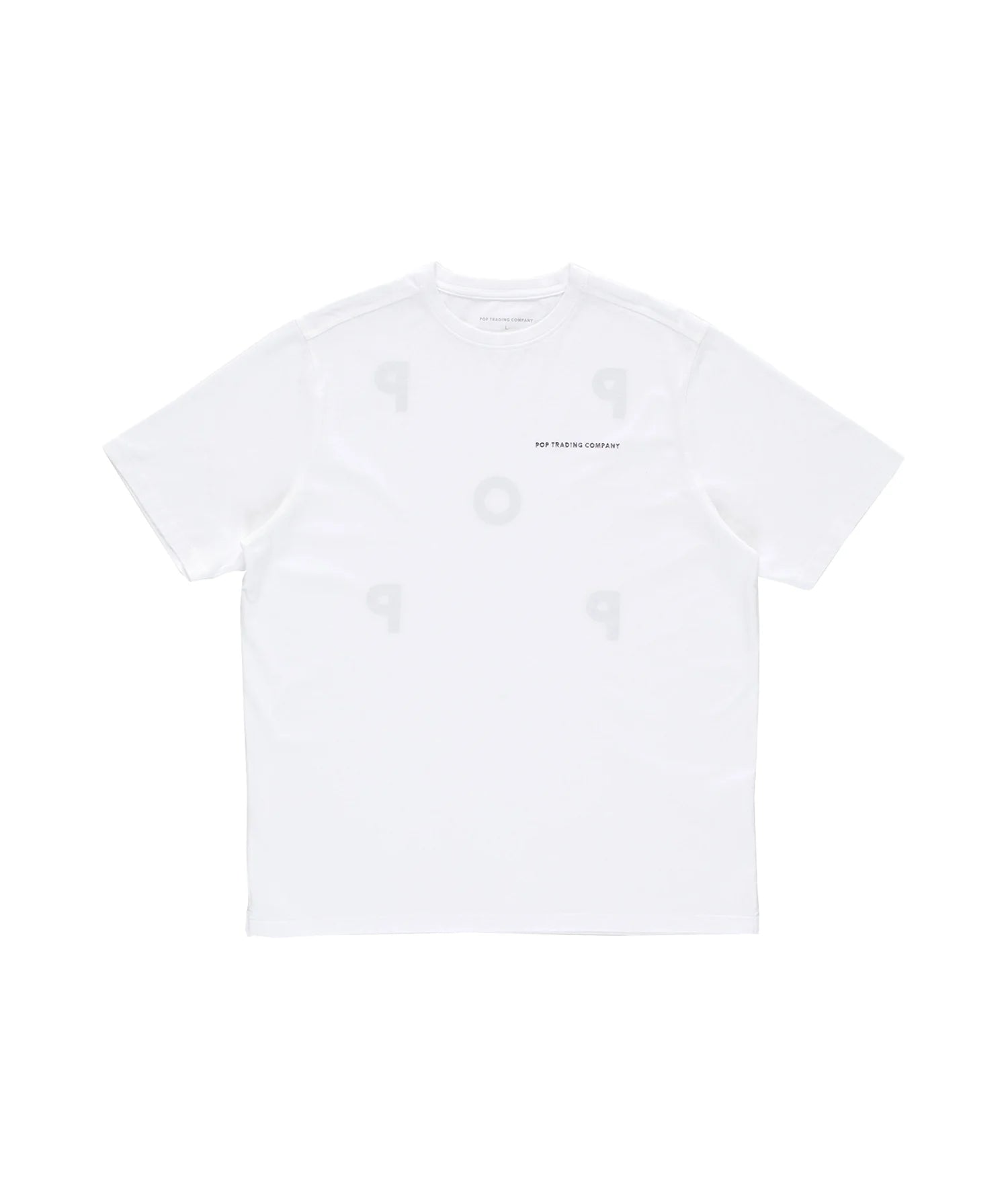 POP INSIDE LOGO T-SHIRT - WHITE