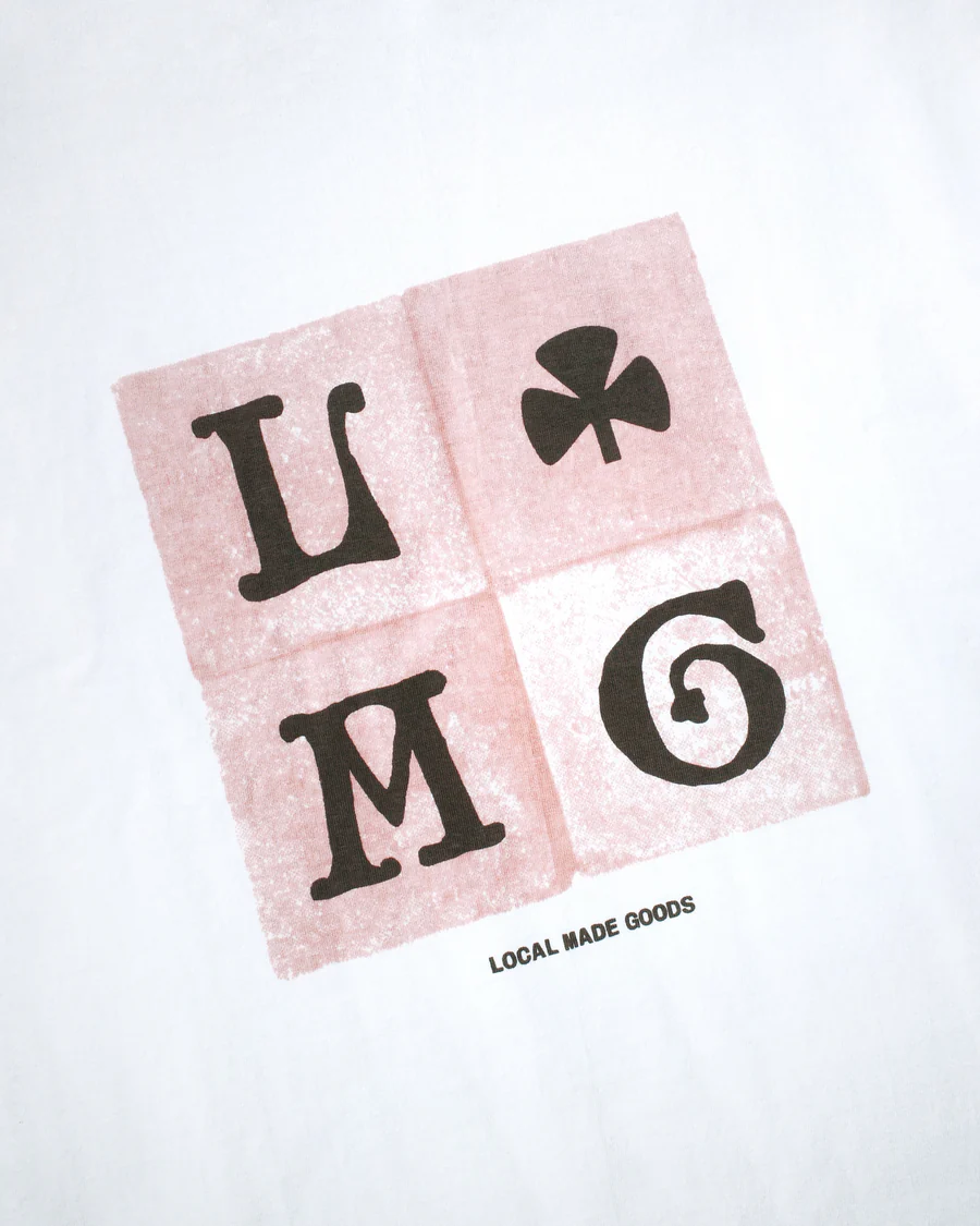 LOCAL MADE GOODS LMG TILES T-SHIRT - WHITE