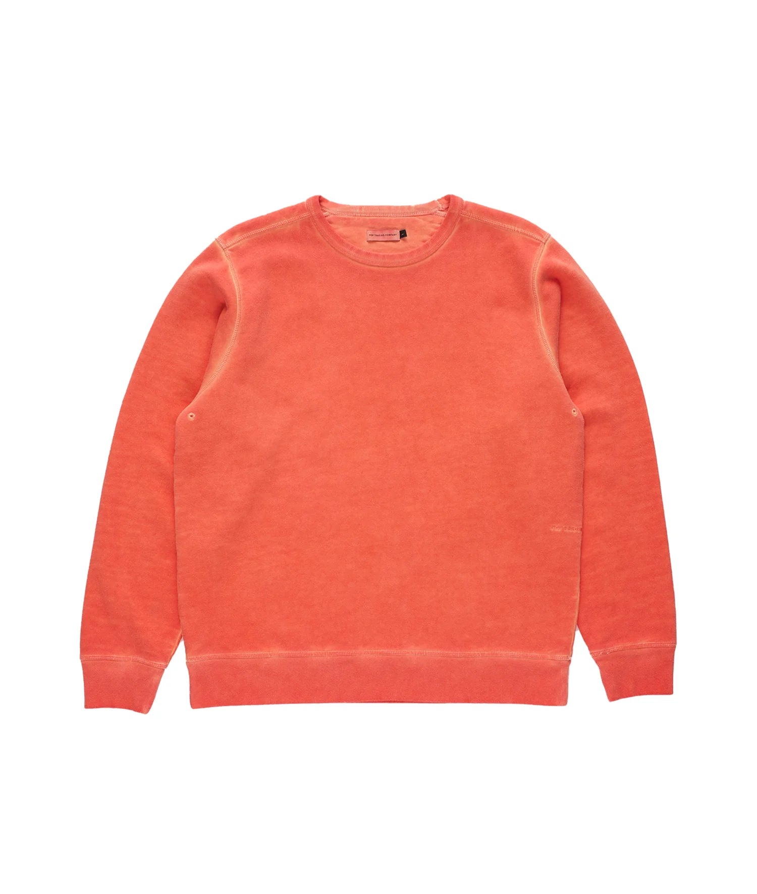 POP LOGO CREWNECK SWEAT - ISLAND POPPY